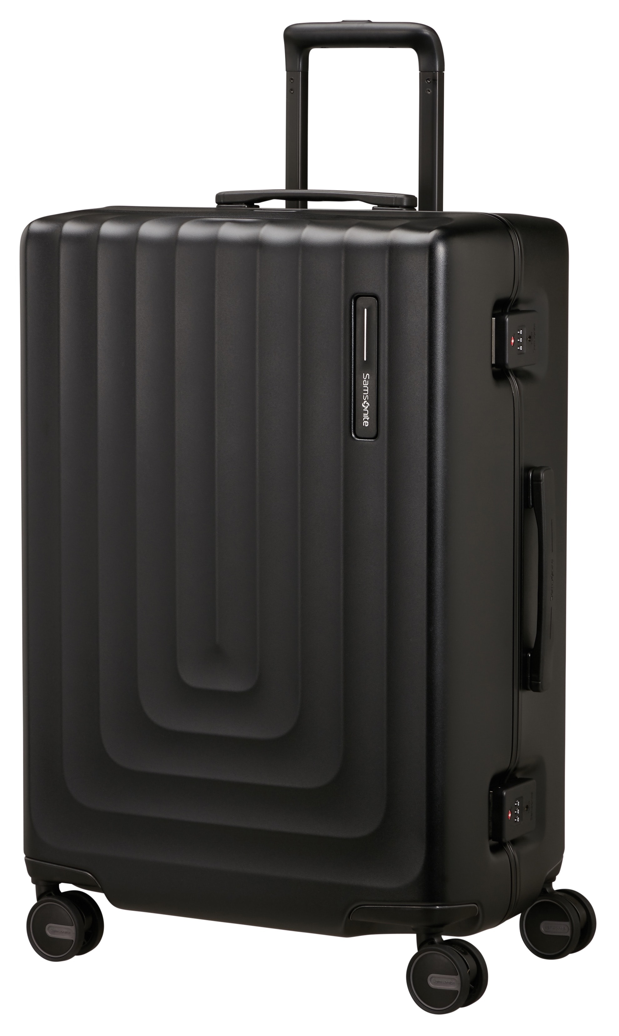 Samsonite "FOCUS, verschiedene Größen und Farben" 75 l 4 Rollen mit festen Trennwänden und Reißverschlusstaschen