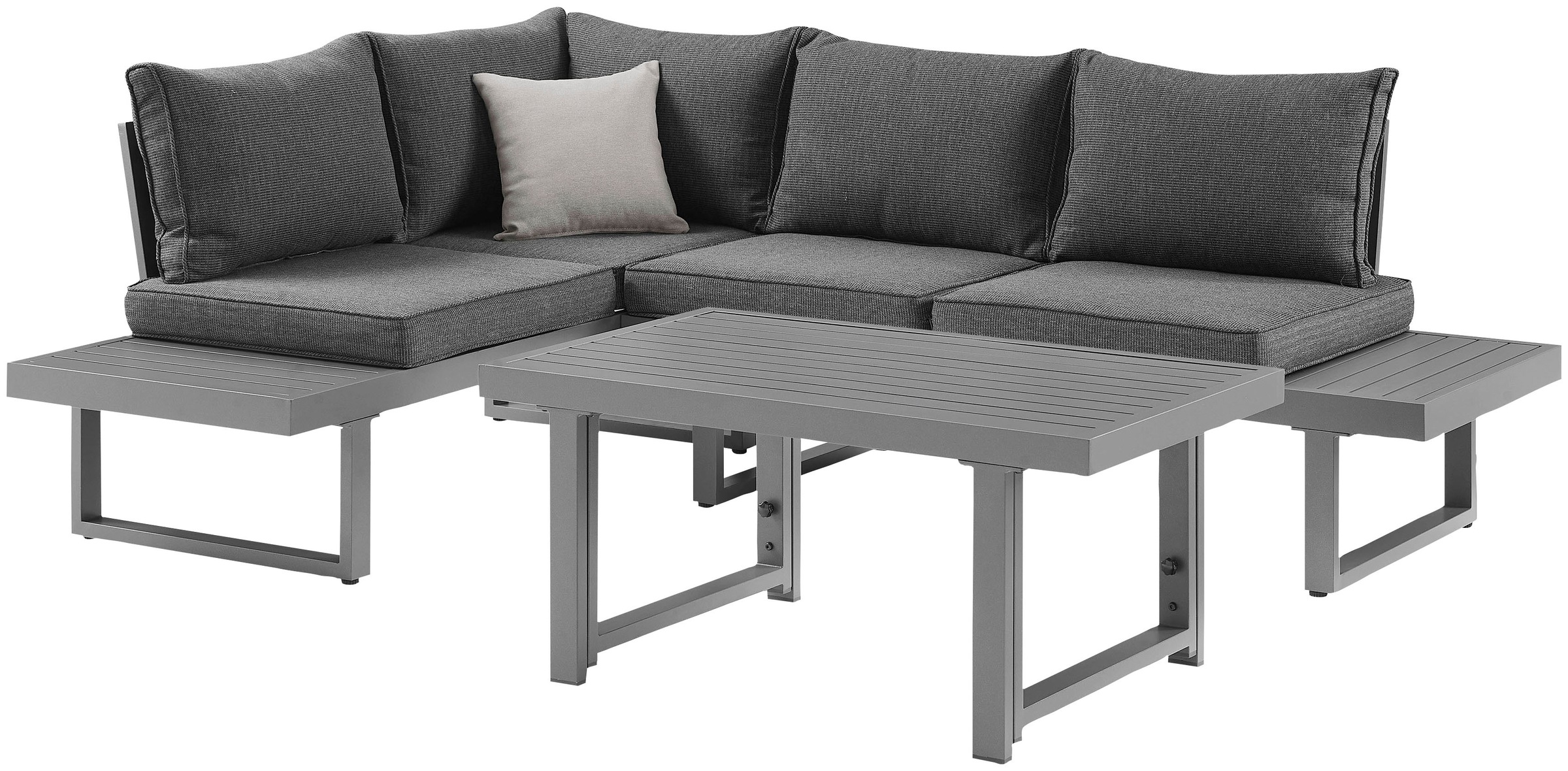 KONIFERA Gartenlounge-Set "Hamburg" Set, Tisch:100x60x60/40cm,abnehmbare Rü günstig online kaufen