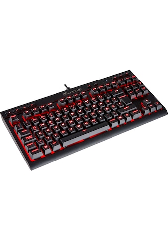 Corsair Gaming-Tastatur »Gaming Keyboard K63 Black Mechanical Cherry MX Red LED«,... kaufen