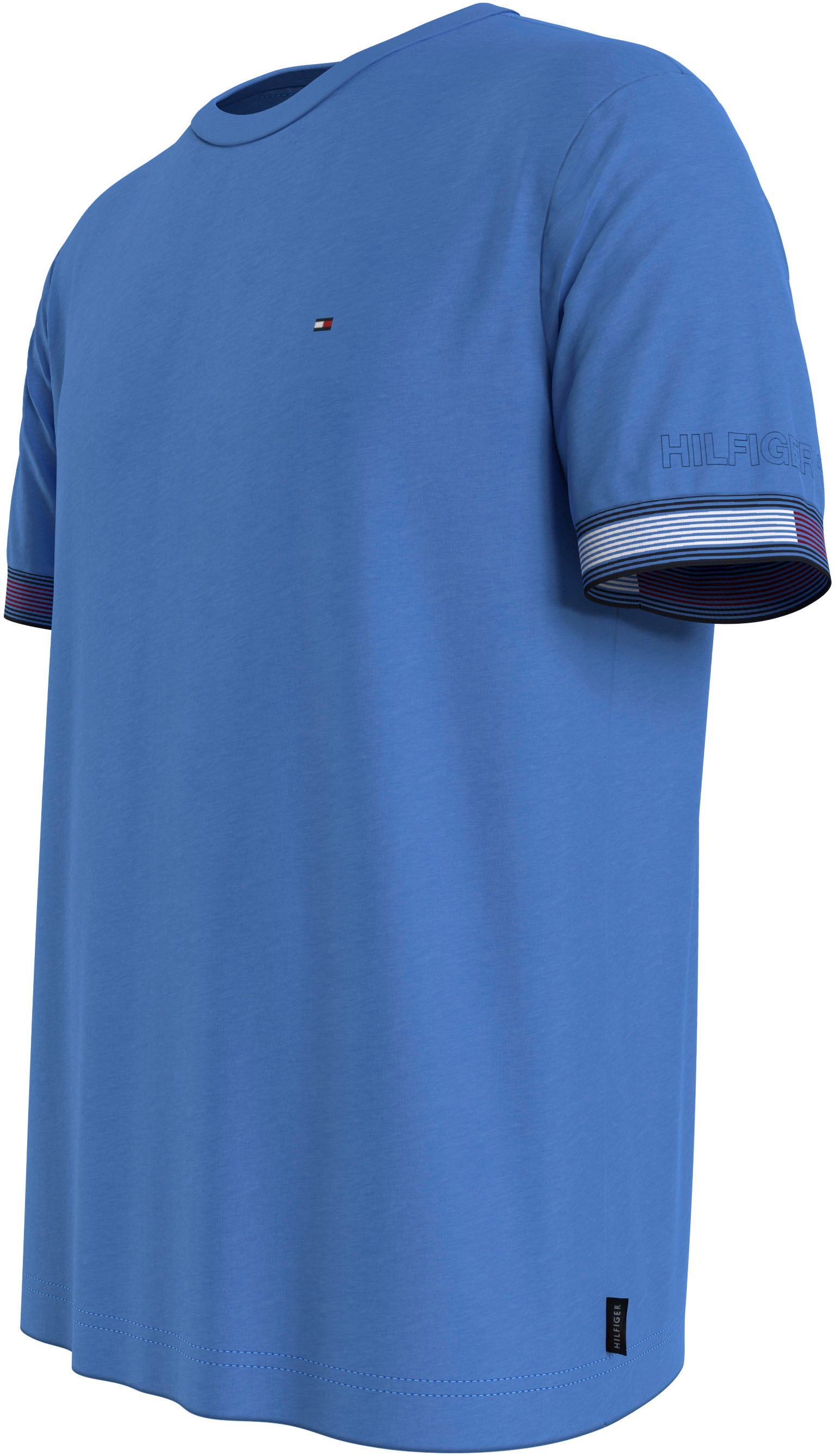 Tommy CUFF ▷ | BAUR »FLAG TEE« T-Shirt Hilfiger kaufen