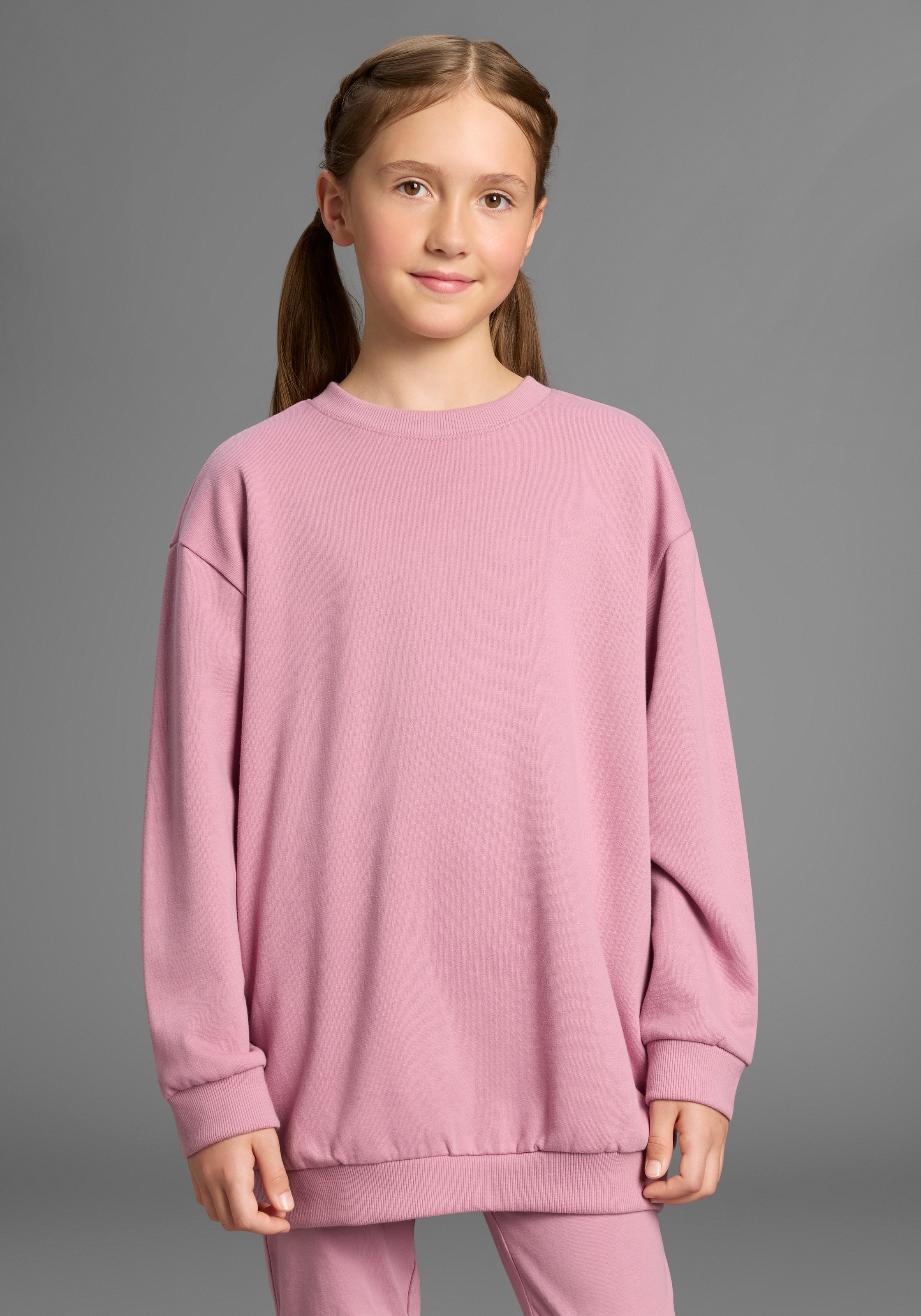 Thumbnail - H.I.S Sweatshirt "Loose fit Sweatshirt mit Rückenprint für Mädchen", Ffür TEENS. Sweatshirt mit großem Rückenprint