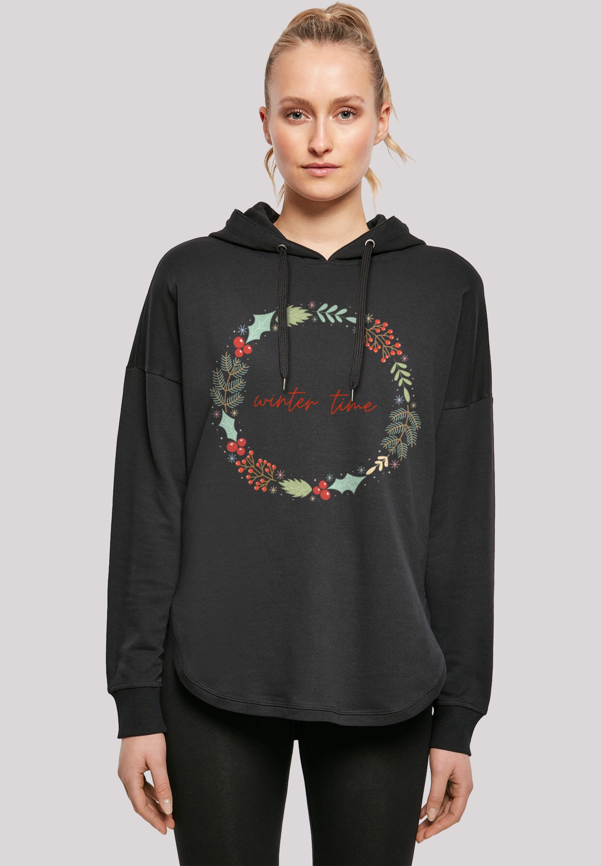 Kapuzenpullover »Winter Time«, Print