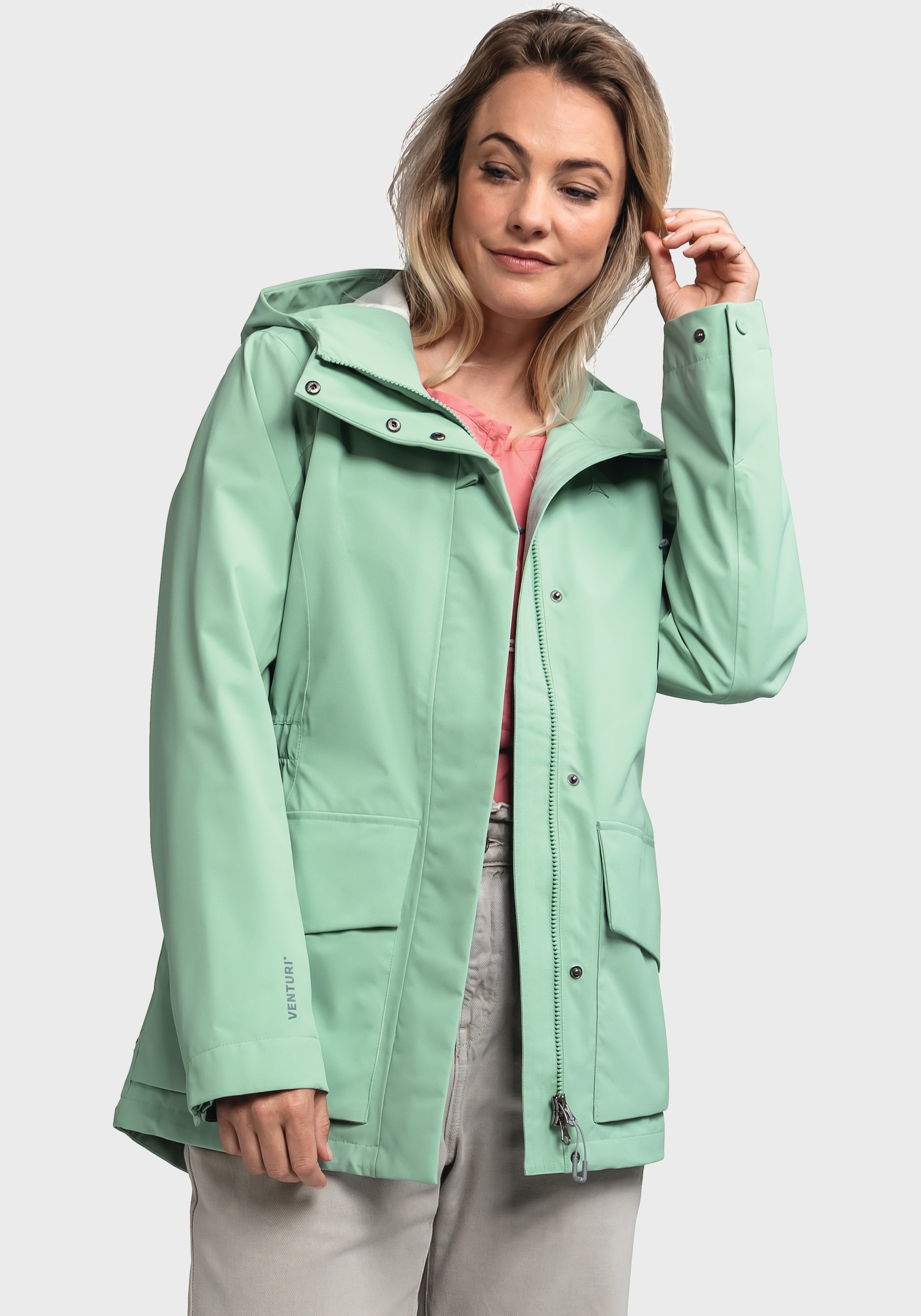 Thumbnail - Schöffel Outdoorjacke "Jacket Geneva L" mitKapuze