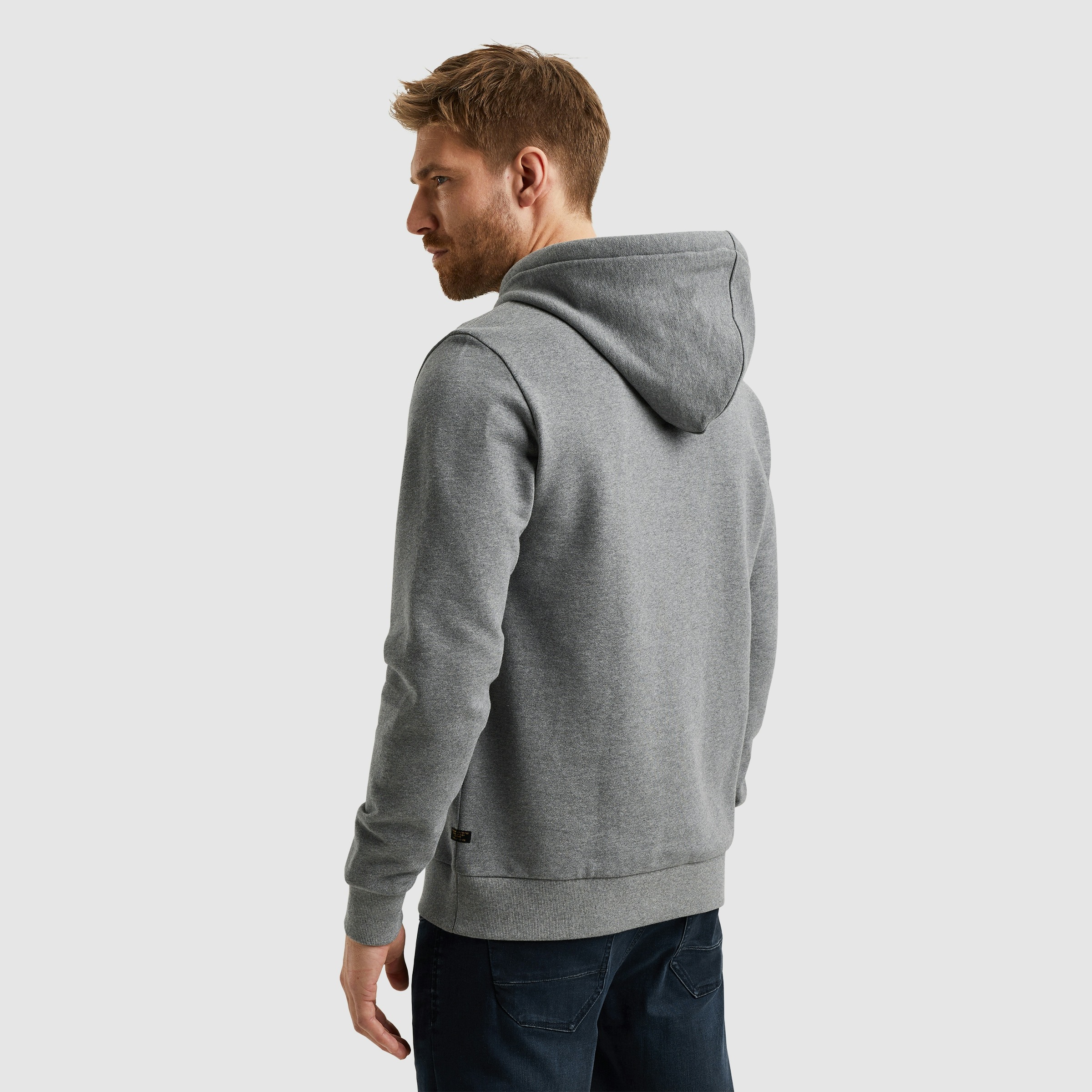 PME LEGEND Kapuzensweatshirt »Hooded soft terry with logo«, mit Logostickerei