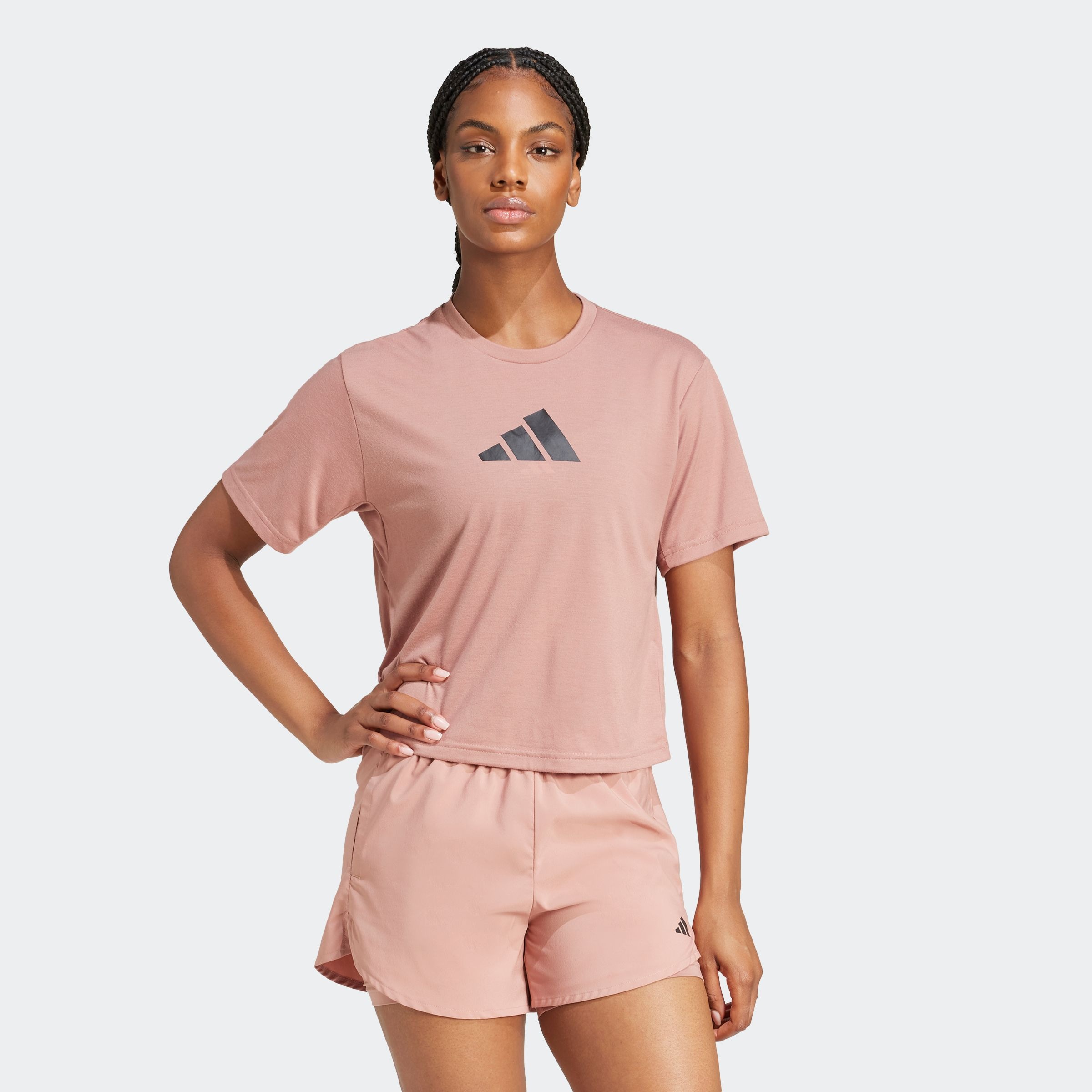 adidas Performance T-Shirt "TRAIN ESSENTIALS BIG LOGO PERFORMANCE TRAINING" günstig online kaufen