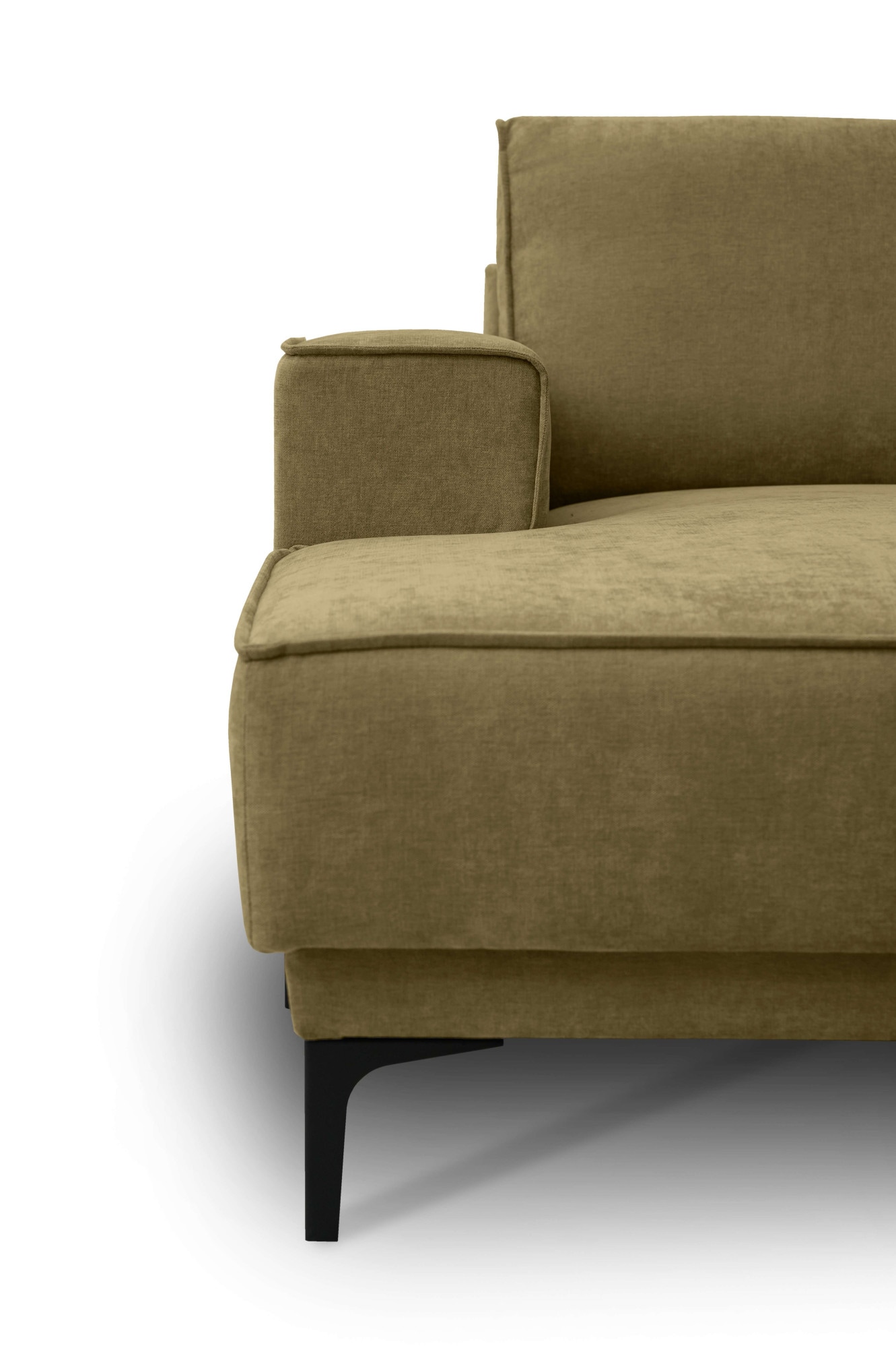 OTTO home Wohnlandschaft »OLAND U-Form, XXL, B: 342 cm, Skandi-Design« Skandi-Design in Struktur, Flachgewebe, Luxus-Microfaser, Boucle