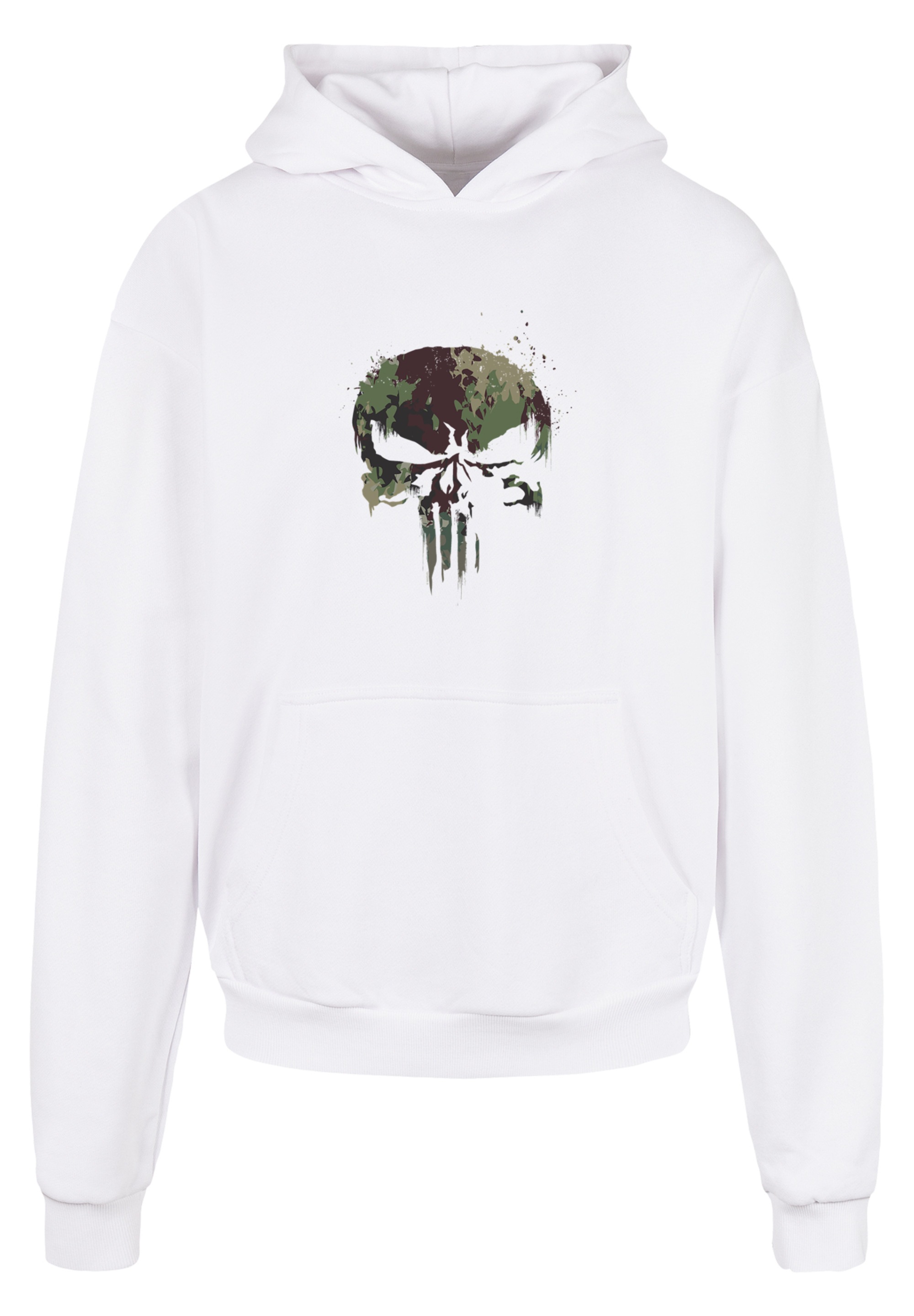 F4NT4STIC Sweatshirt »Marvel Punisher TV Camo Skull«, Herren,Premium Merch,Oversize,Kapuzenpullover,Logo Print