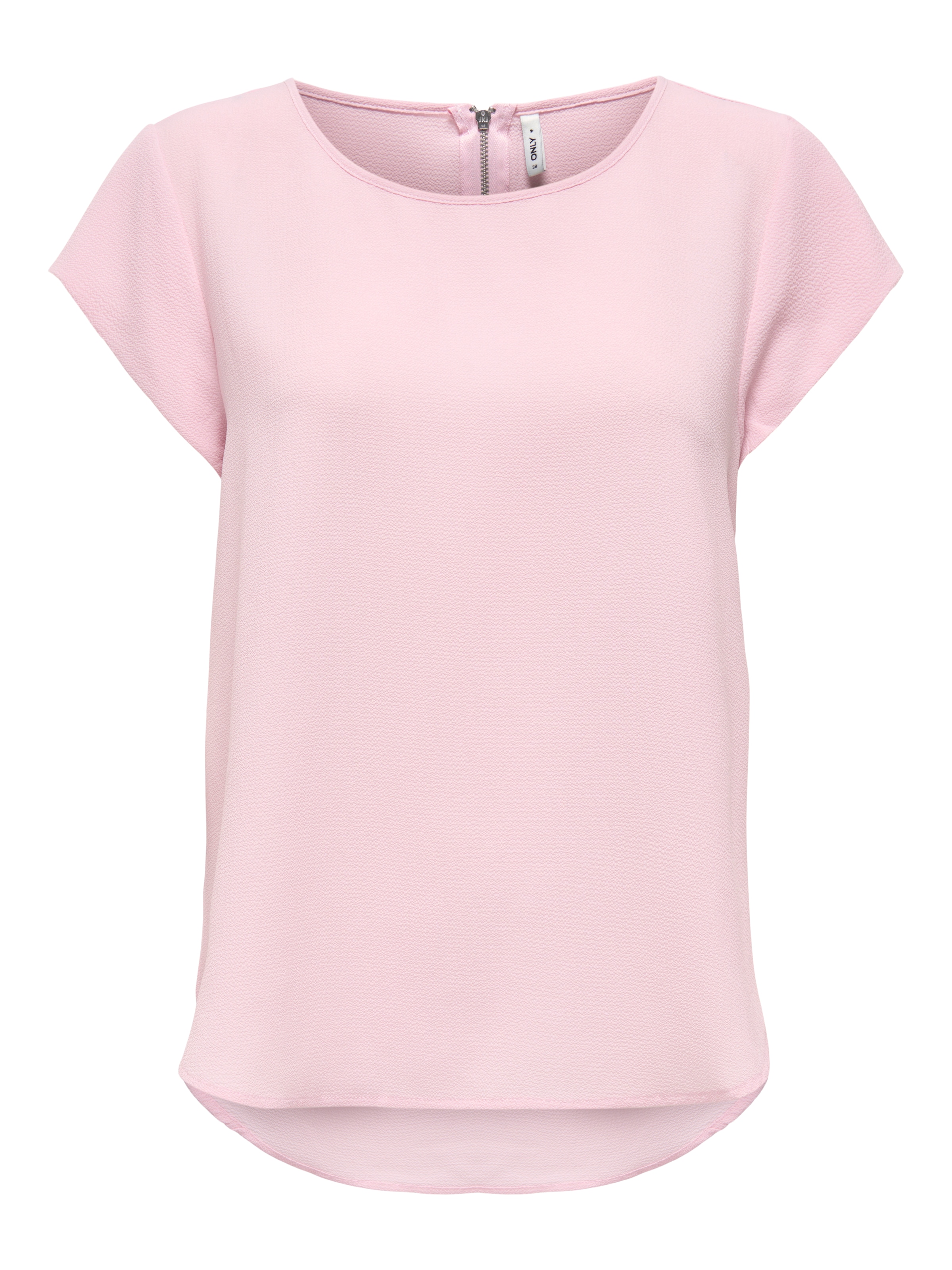 ONLY Kurzarmbluse "ONLVIC – feminines Blusenshirt in lockerer Form" Materia günstig online kaufen