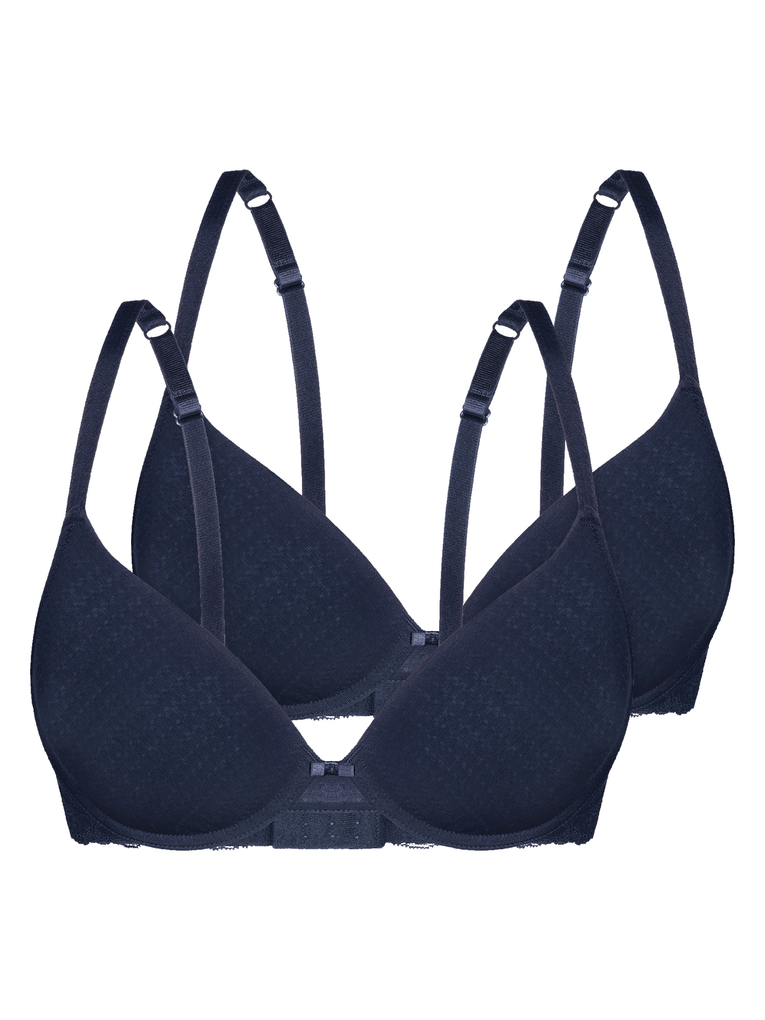 Sassa Schalen-BH "2er Pack Schalen-BH Bamboo Jacquard"