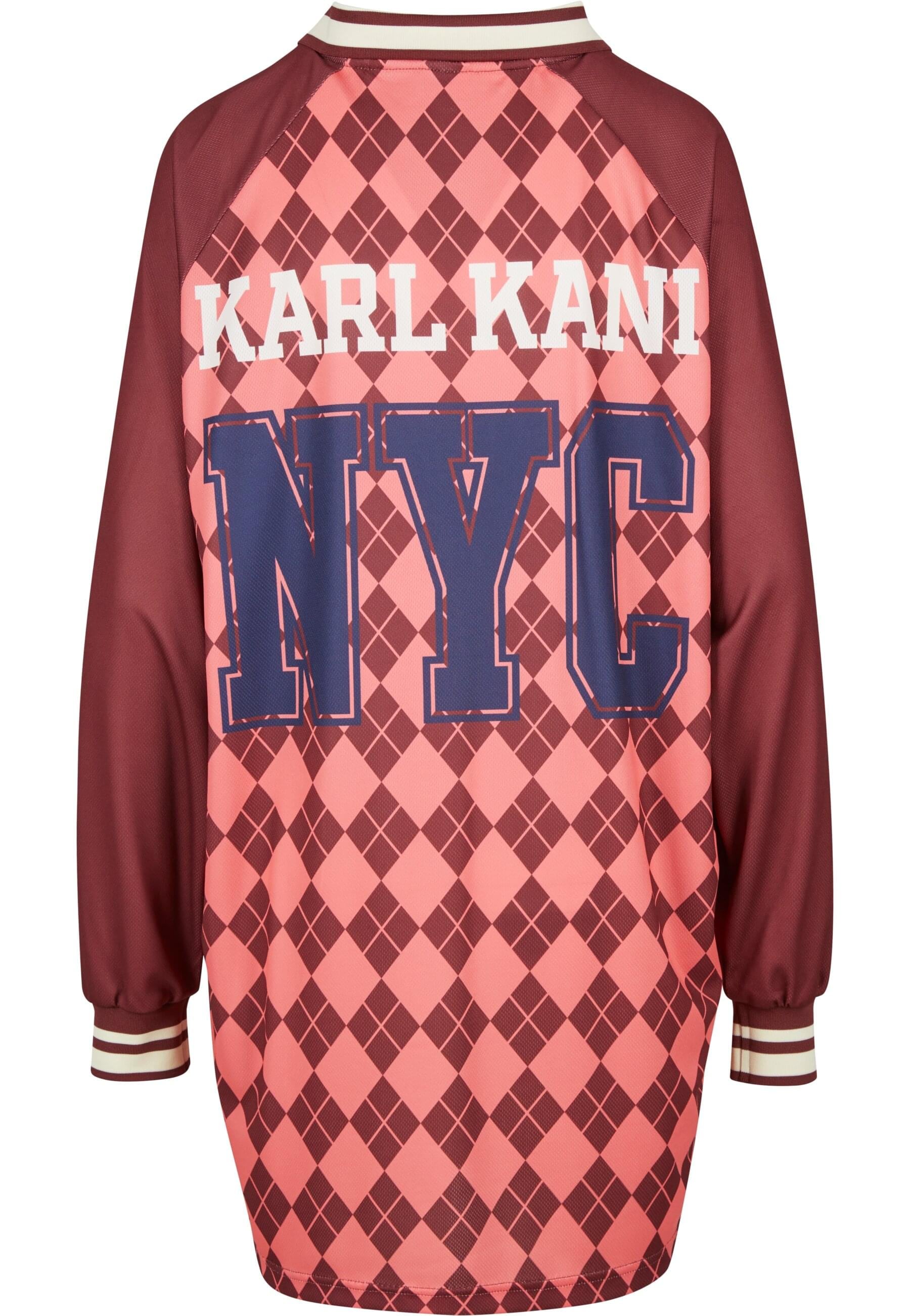 Karl Kani Shirtkleid »Karl Kani KK Script Mesh Print Jersey Dress«, (1 tlg.)
