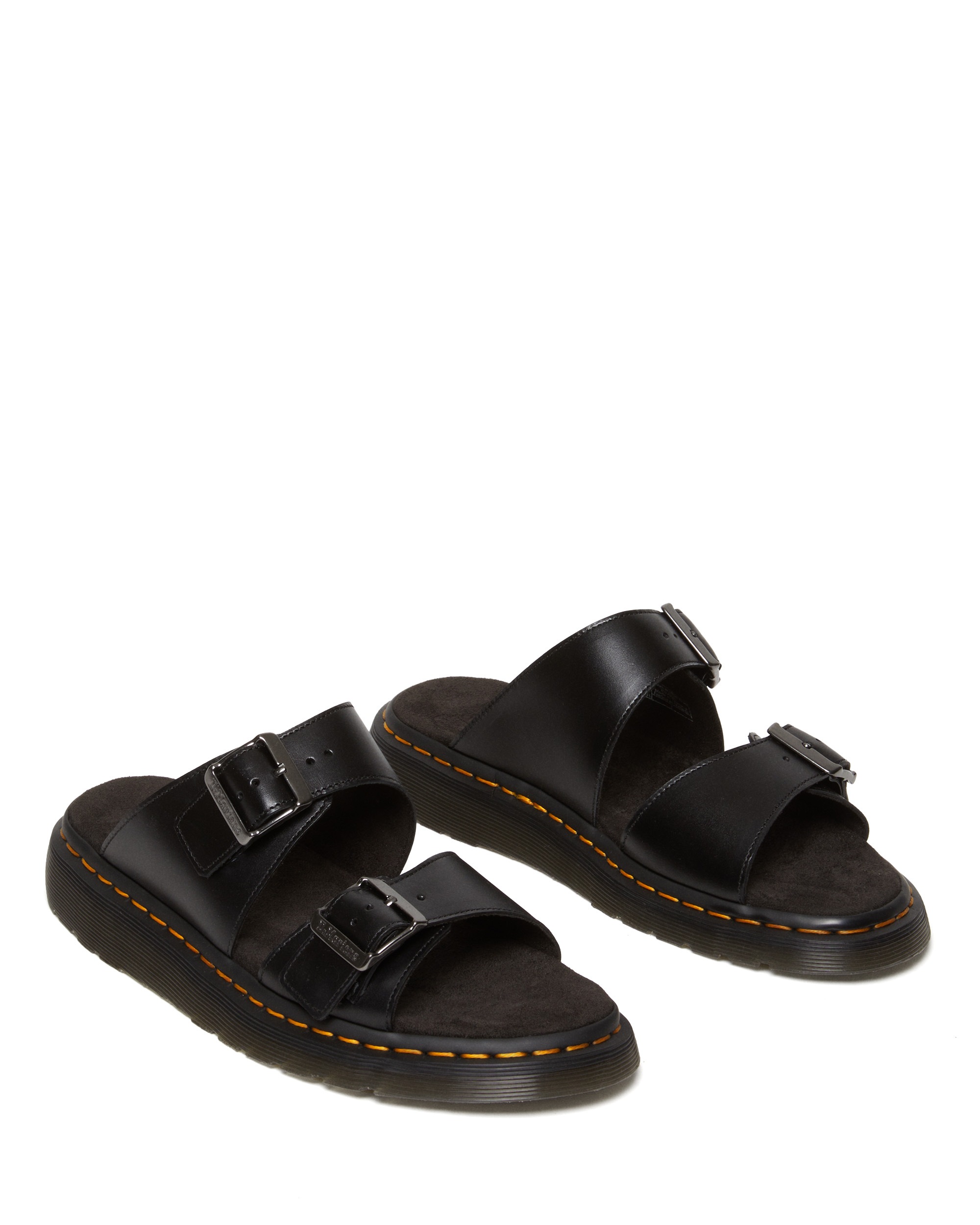 Thumbnail - DR. MARTENS Pantolette "Josef" Sommerschuh, Schlupfschuh mit Logoprägung an den Schnallen, Slide