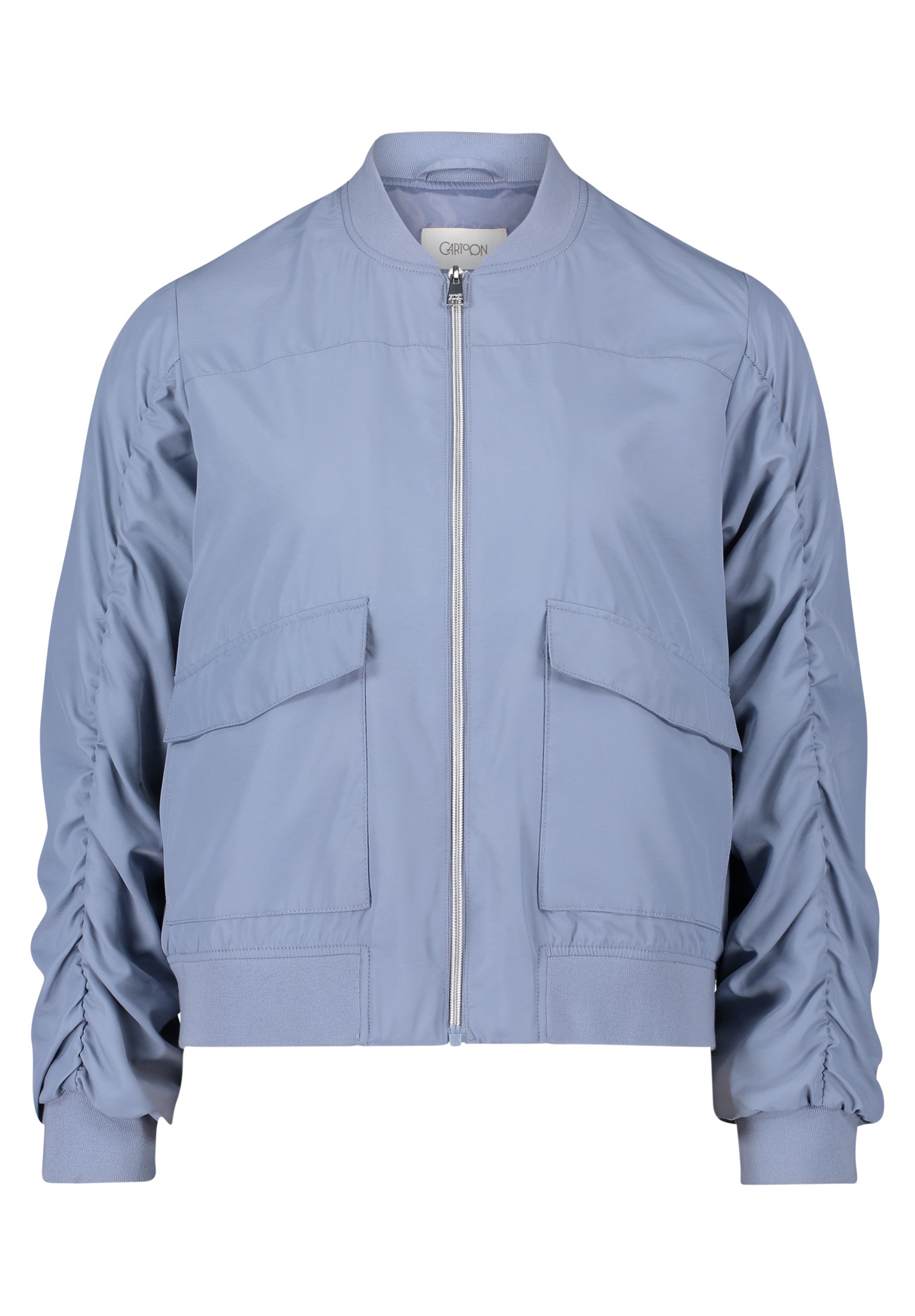 Cartoon Jackenblazer "Cartoon Damen Blouson mit Raffung", Raffung günstig online kaufen