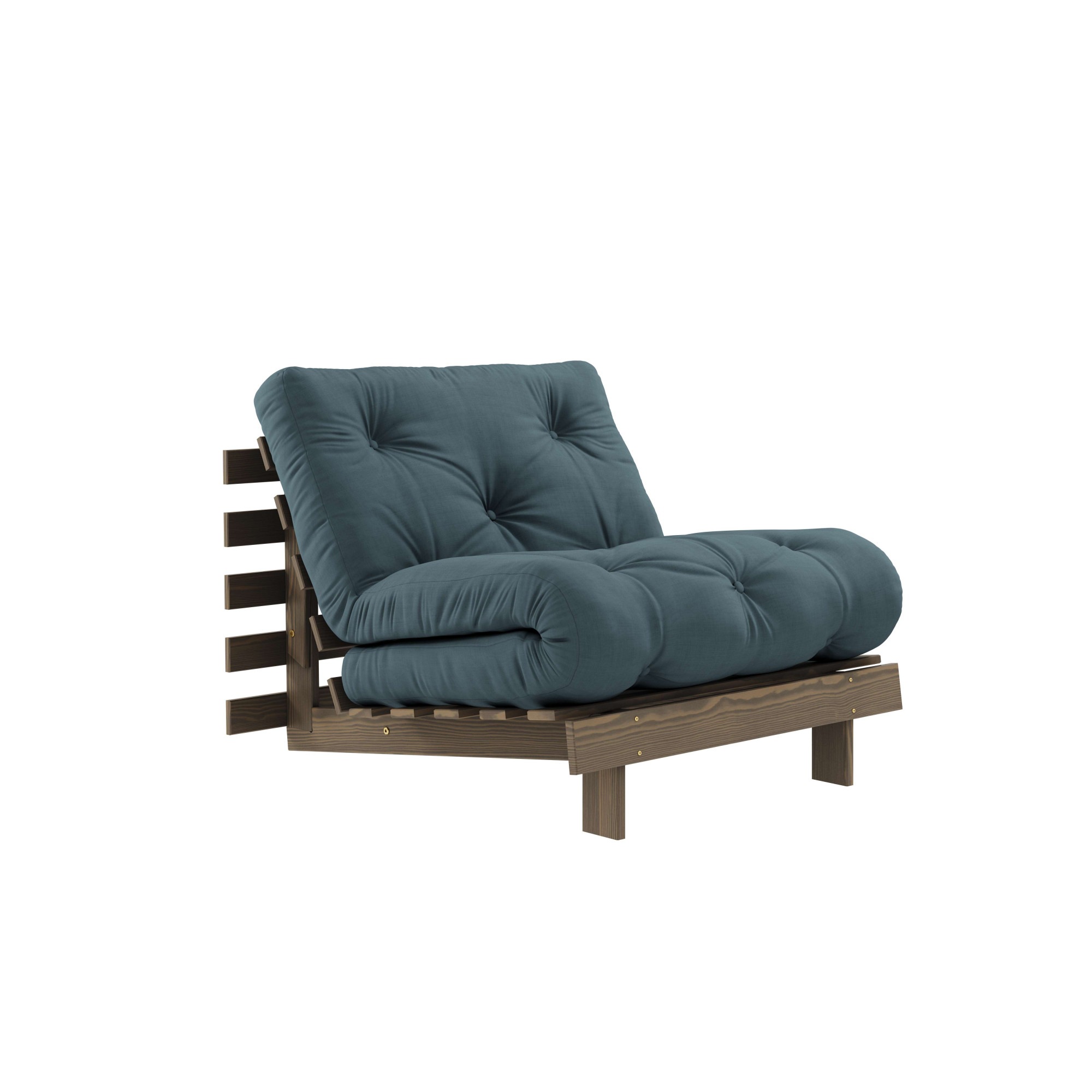 Thumbnail - Karup Design Daybett "Daybett Roots Schlafsofa – Gästebett & Sofa aus FSC-Kiefer" Inkl. Futonmatratze, in mehreren Größe...