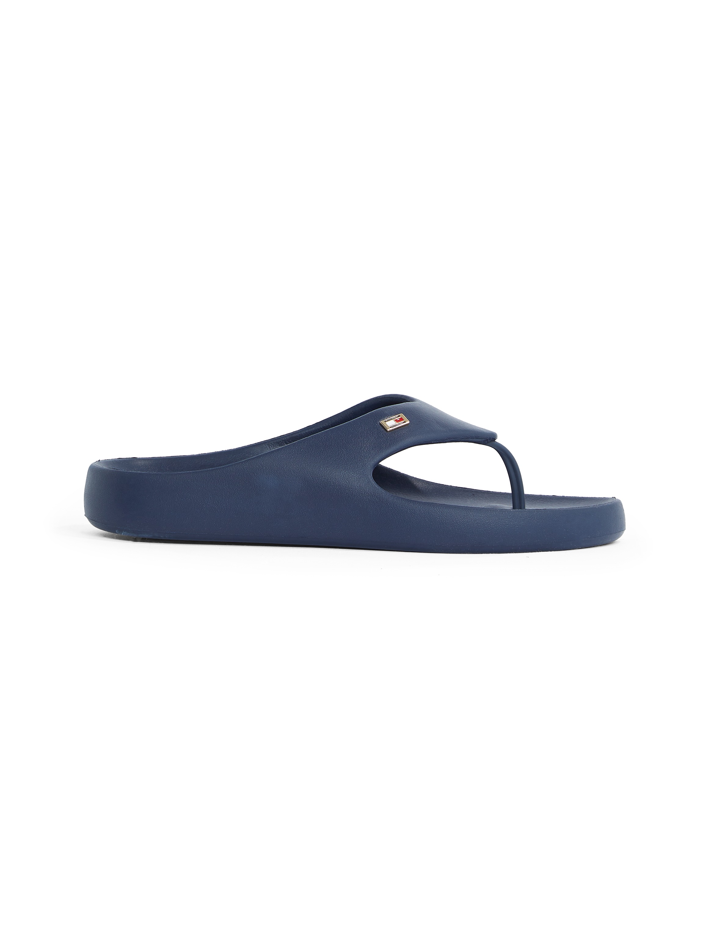 Tommy Hilfiger Zehentrenner »TH COMFORT BEACH SANDAL«, Dianette, Sommerschuh, Bequemschuh mit kleiner Logostickerei