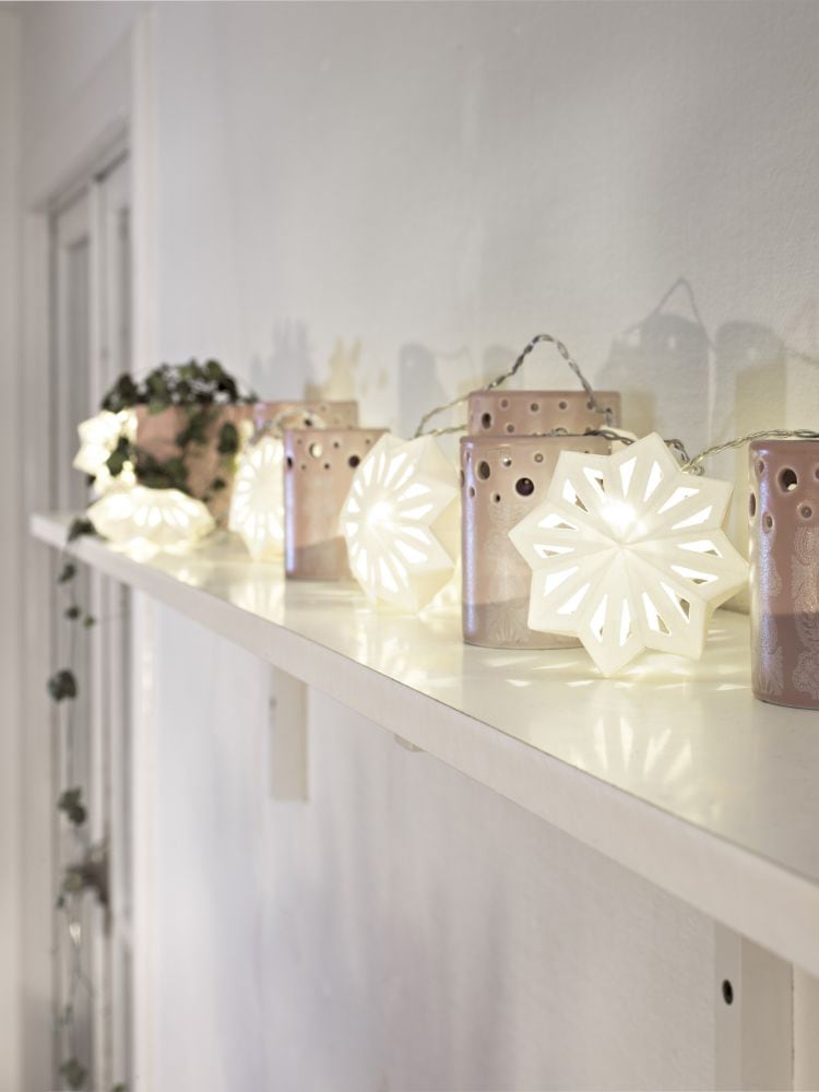KONSTSMIDE LED-Lichterkette »Weihnachtsdeko«, 12 warm weiße Dioden  bestellen | BAUR