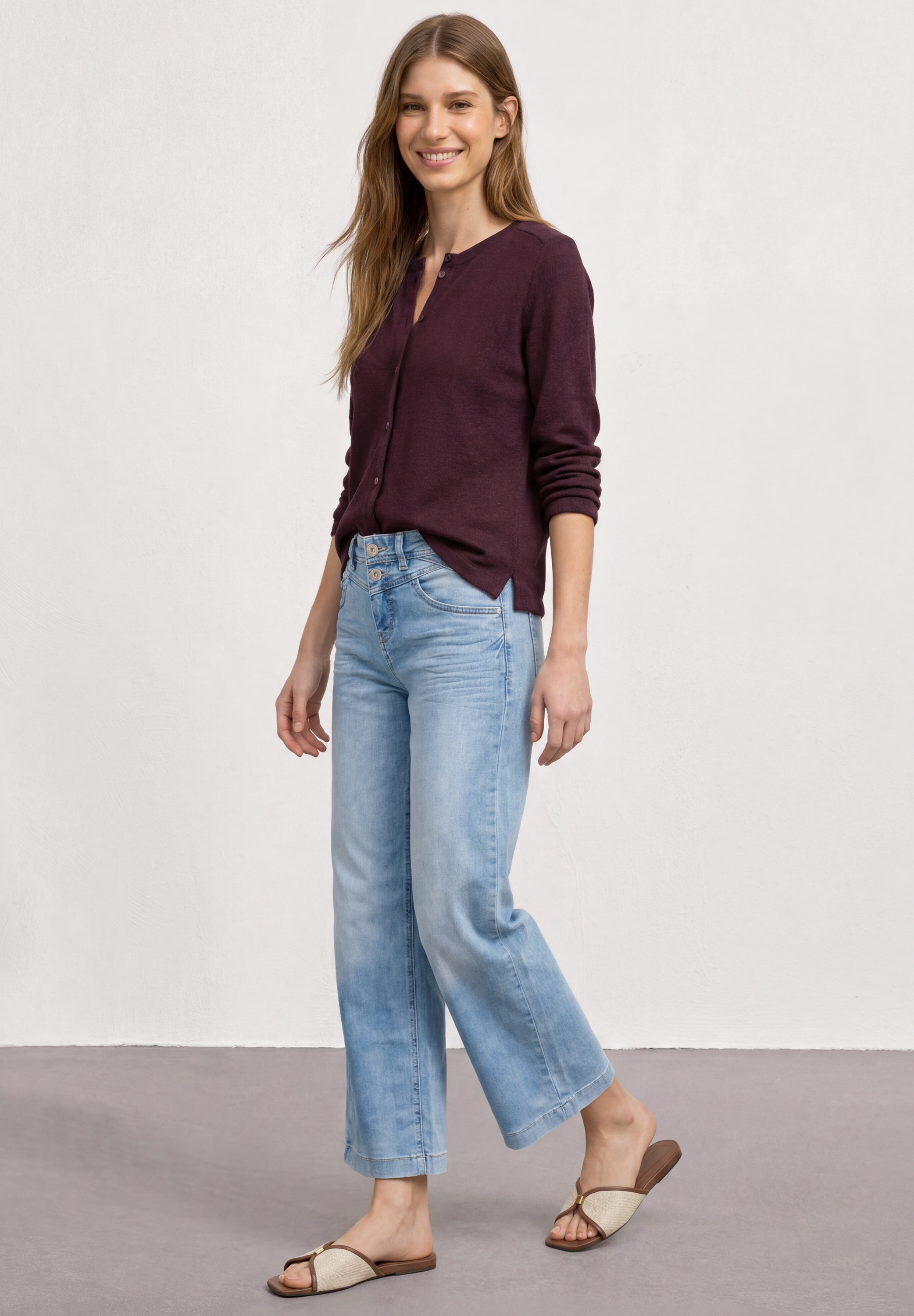 STREET ONE Cardigan aus softer Viskose
