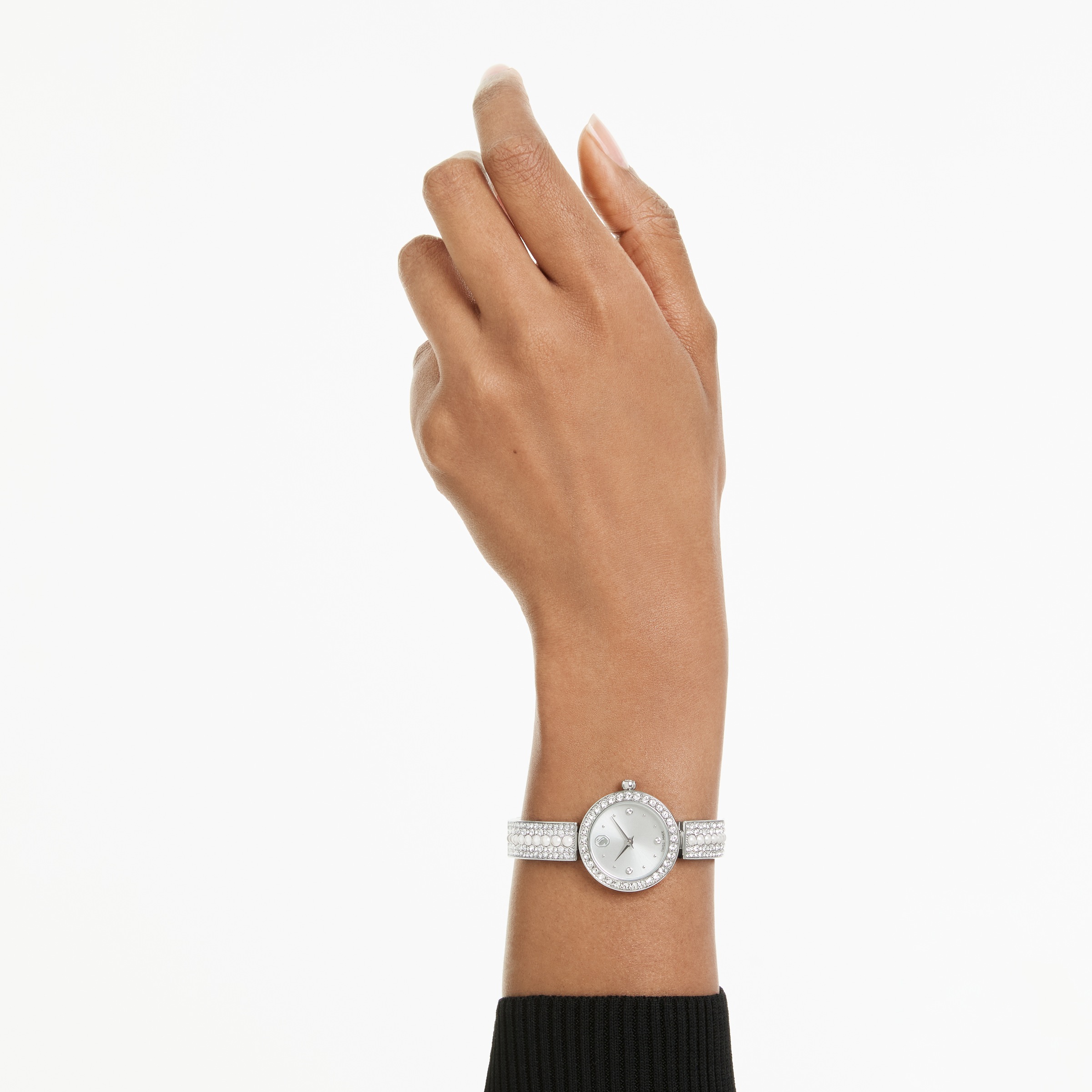 Swarovski Quarzuhr »MATRIX« Armbanduhr, Damenuhr, Swiss Made, Edelstahlarmband, analog