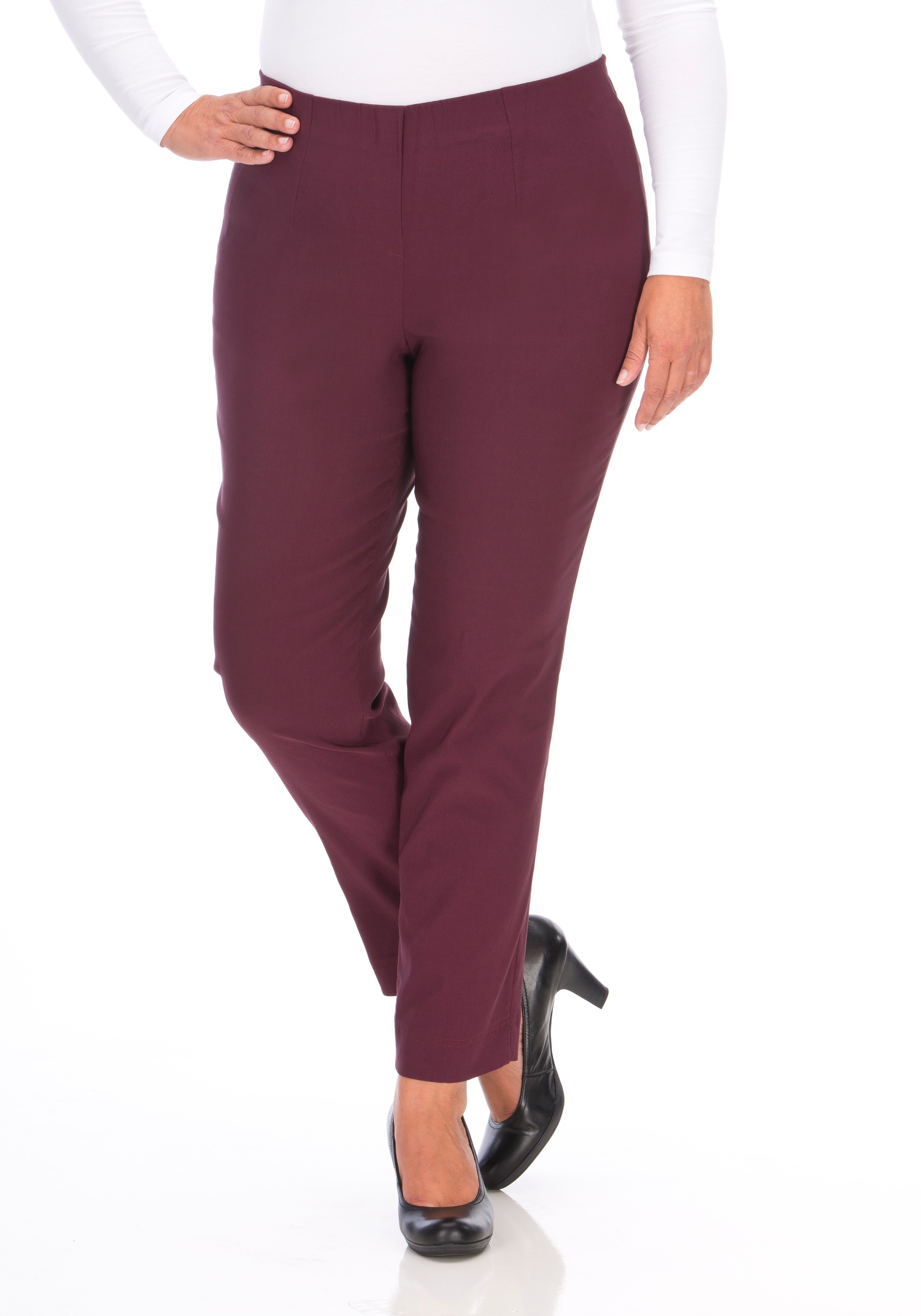 KjBRAND Stoffhose "Susie XS Ankle Bengaline" Sommerhose mit Schlupfbund günstig online kaufen