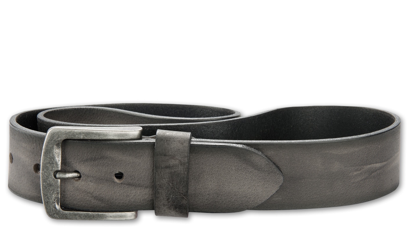 BERND GÖTZ Ledergürtel »Ledergürtel mit silberfarbener Schließe«