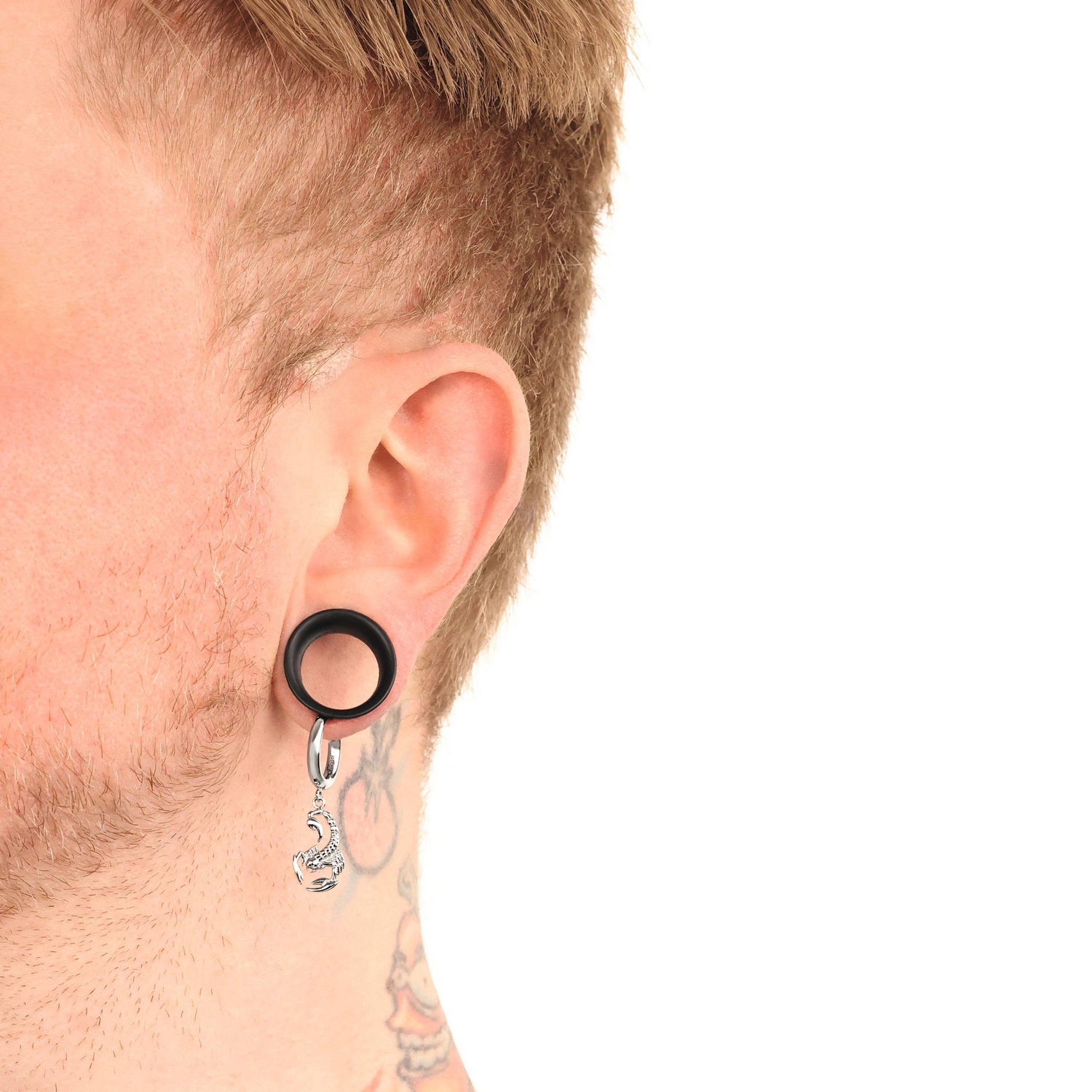 Amor Paar Creolen »Scorpions by Amor, Skorpin-Motiv«