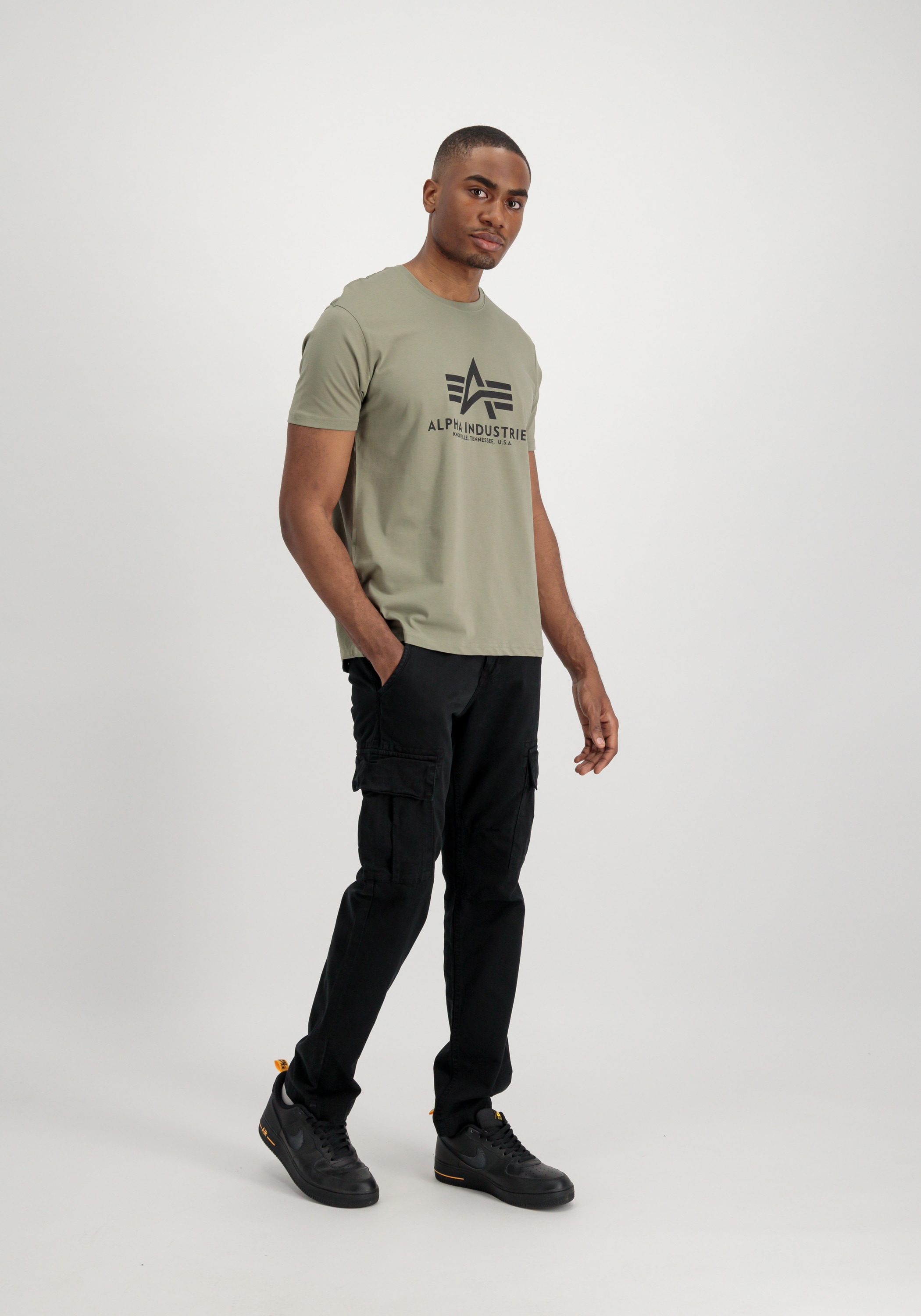 Alpha Industries T-Shirt »Alpha Industries Men - T-Shirts Basic T-Shirt BL«