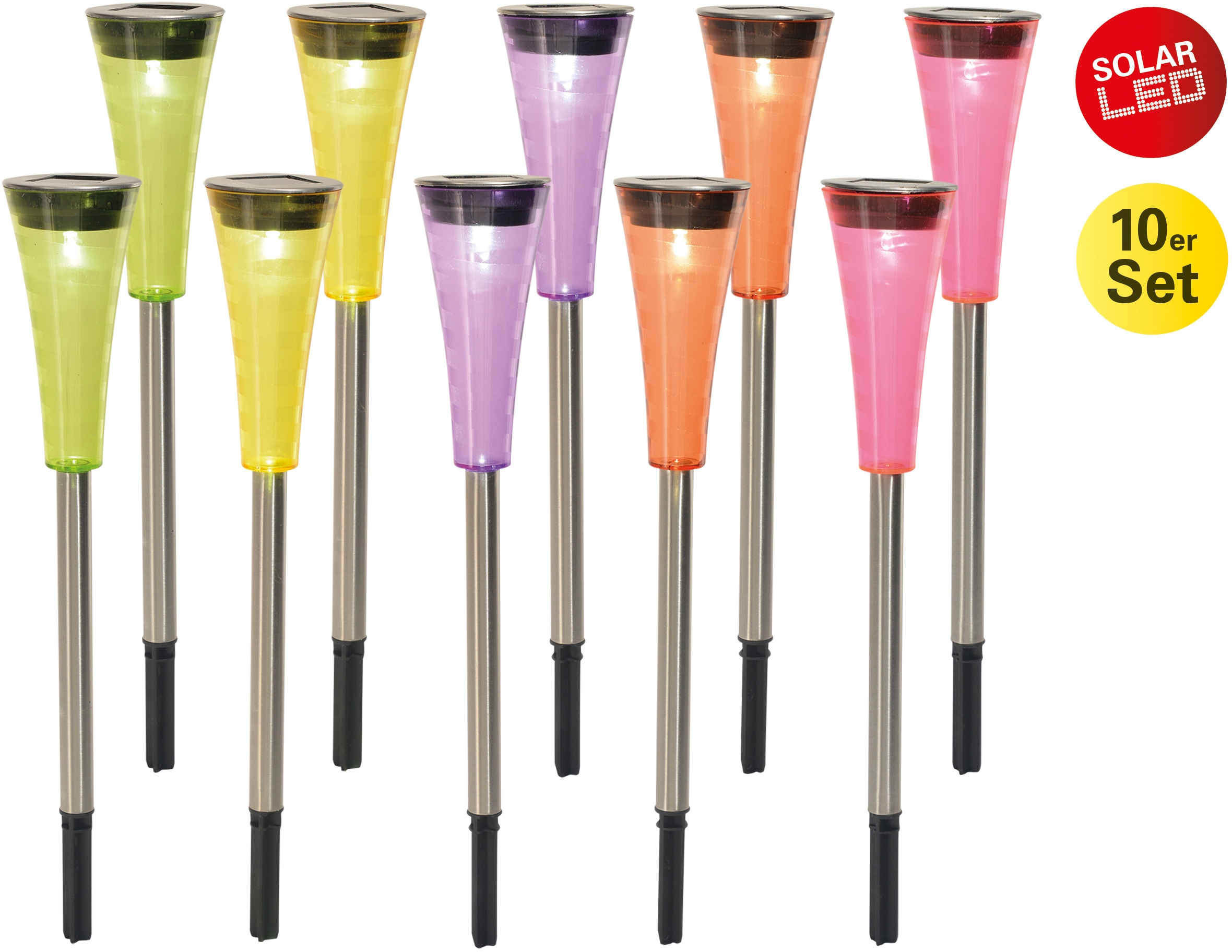 näve LED Solarleuchte "Multi" 10 Stk. Solar günstig online kaufen