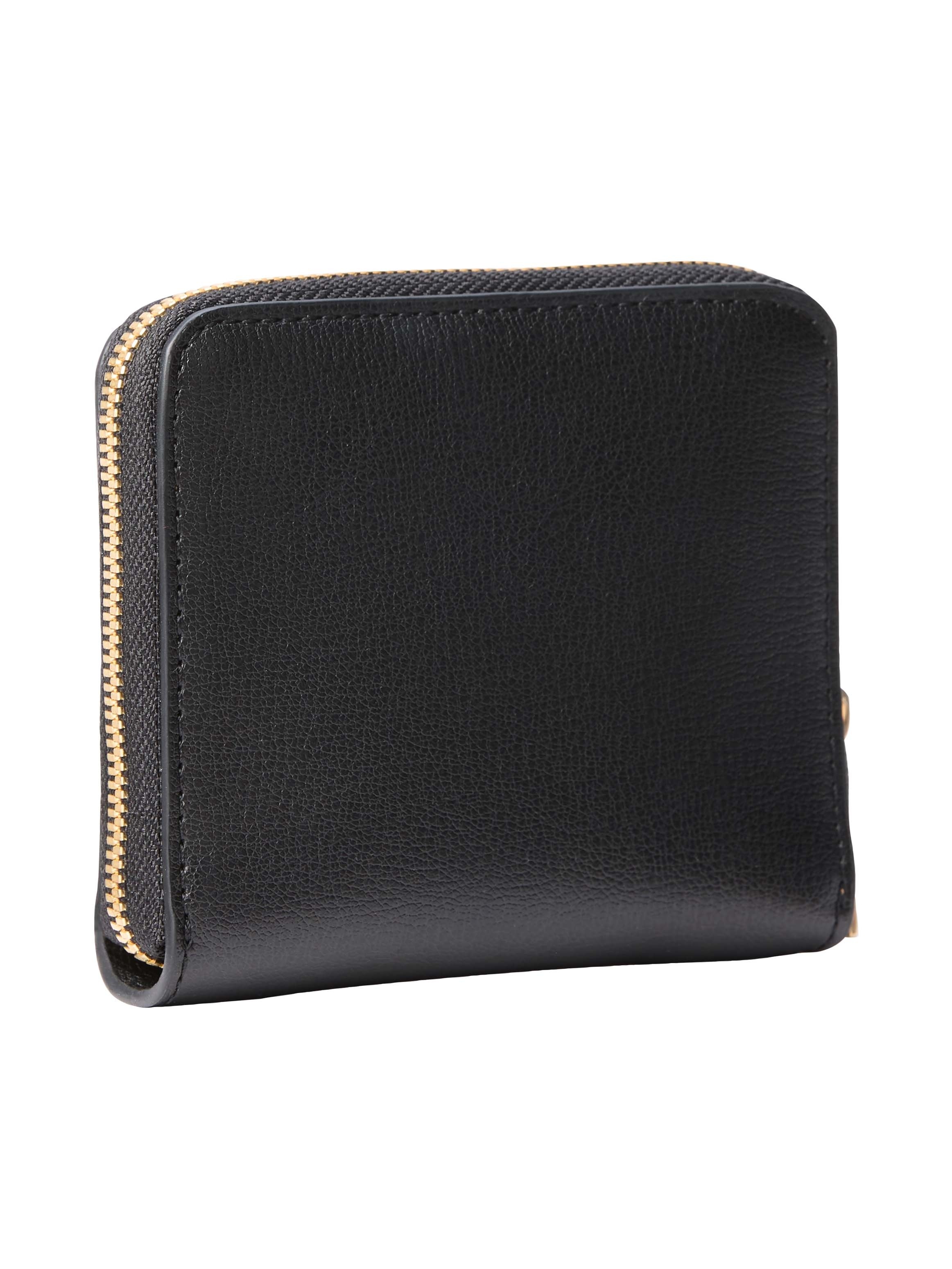 Calvin Klein Geldbörse "FOIL LOGO MEDIUM ZIP AROUND" Damen Portemonnaie, Ge günstig online kaufen