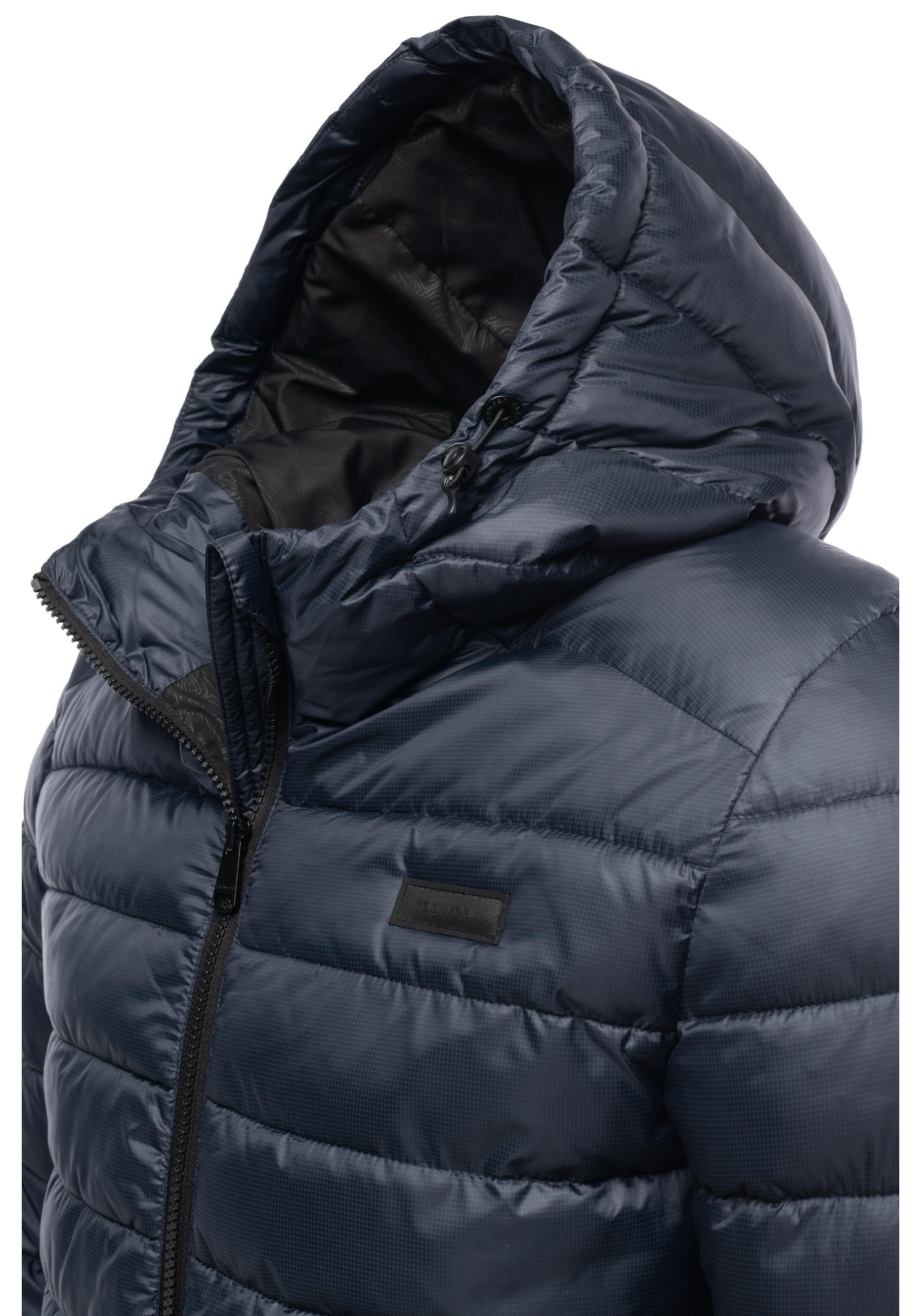 Steppjacke RAGWEAR "Vellos YOUMODO", Herren, Gr. S (48), navy, Obermaterial: 100% Polyester; Innenfutter: 100% Polyester; Wattierung: 100% Polyester; Ärmelfutter: 100% Polyester, gerade hüftlang, hoch geschlossener Ausschnitt, Ärmel ohne Ärmelschlitz elas 3