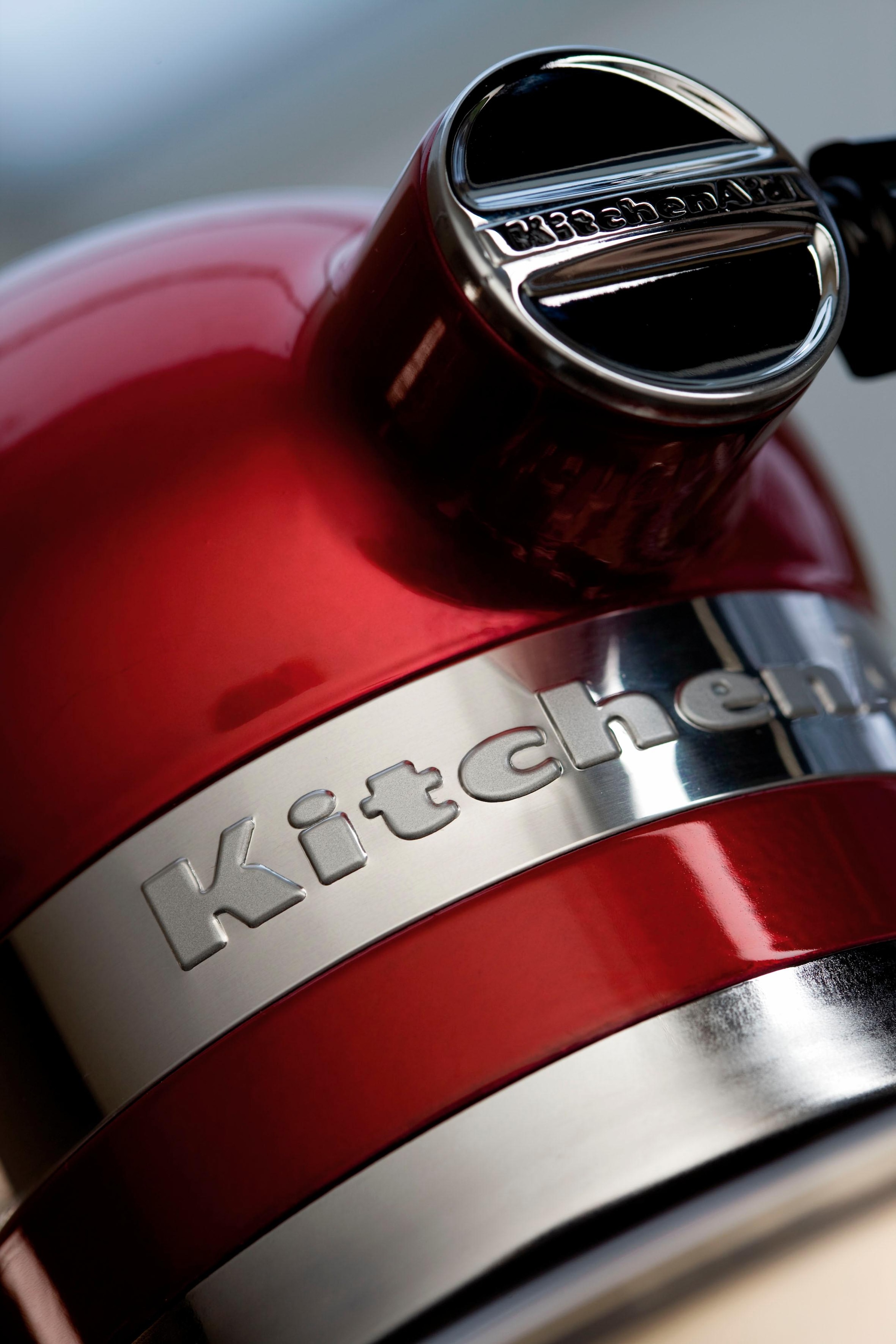 KitchenAid Küchenmaschine »5KSM175PSECA LIEBESAPFEL-ROT«, Gratis Wasserkocher, 2. Schüssel, Flexirührer (Wert ca. 347,-UVP)