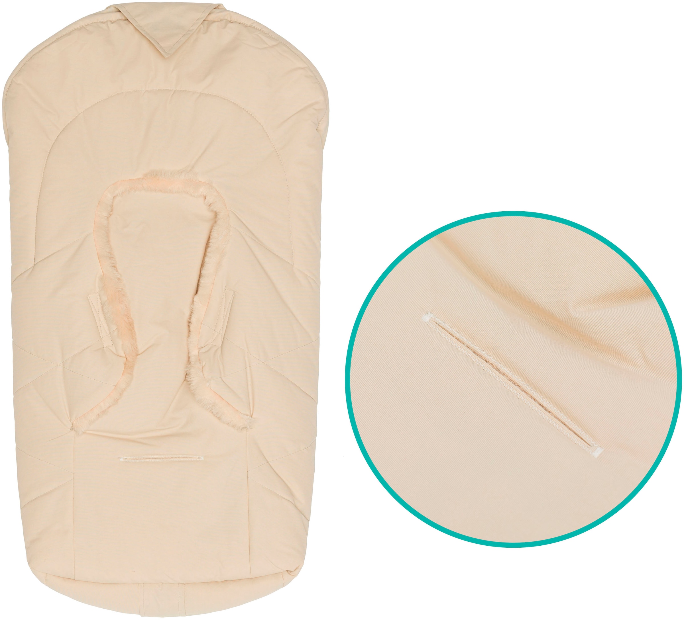 Fillikid Fußsack »Vegan Style, Winterfußsack«