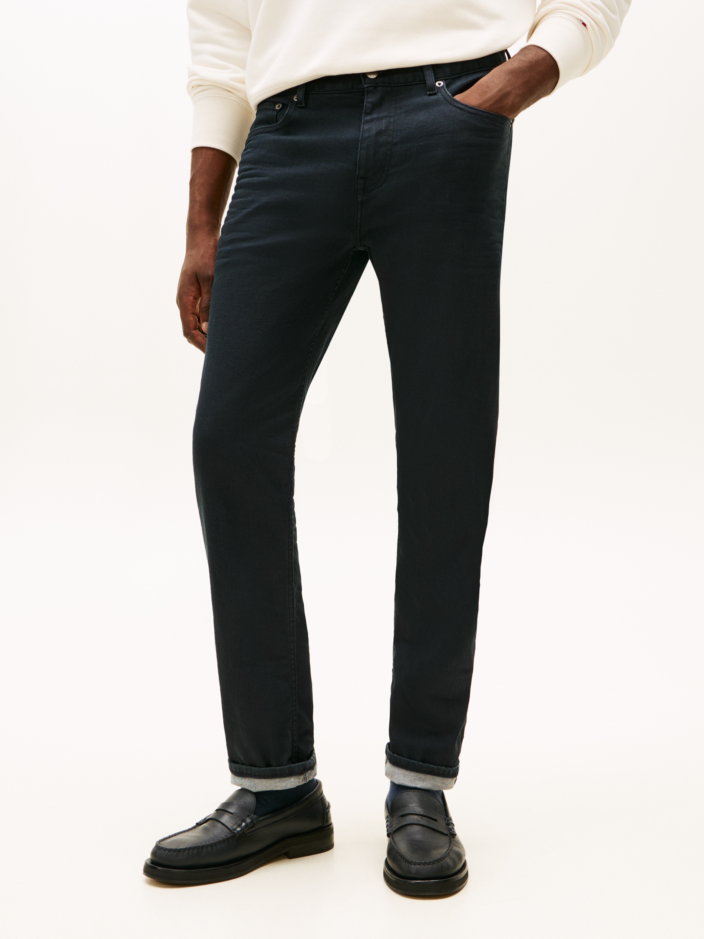 Tommy Hilfiger Straight-Jeans "DENTON Slim Straight Fit" günstig online kaufen