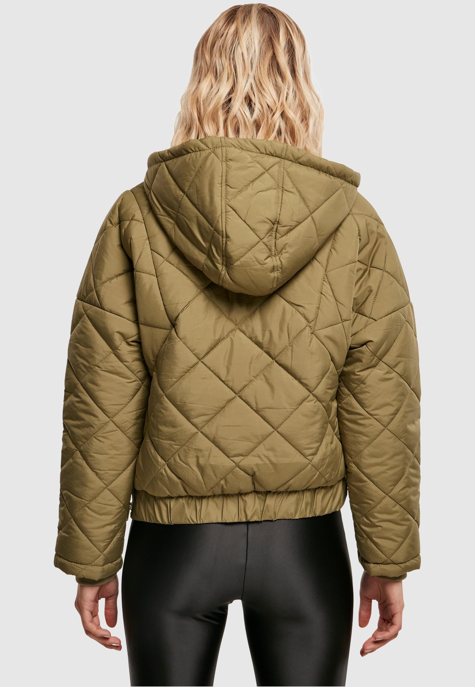 URBAN CLASSICS Winterjacke »Urban Classics Damen«, (1 St.), mit Kapuze
