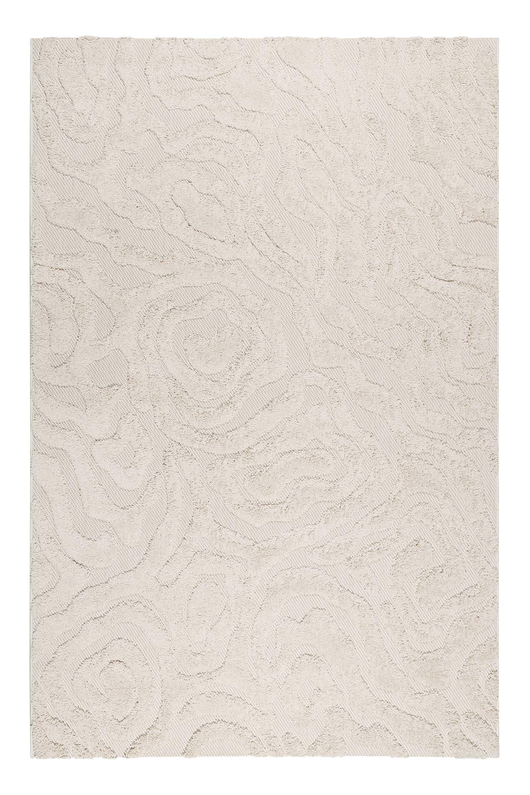 Esprit Outdoorteppich »Soul Jack,  ESP-54230«, rechteckig, 4 mm Höhe, Hoch-Tief-Effekt, florale Struktur, modern, robust, Terrasse, Küche