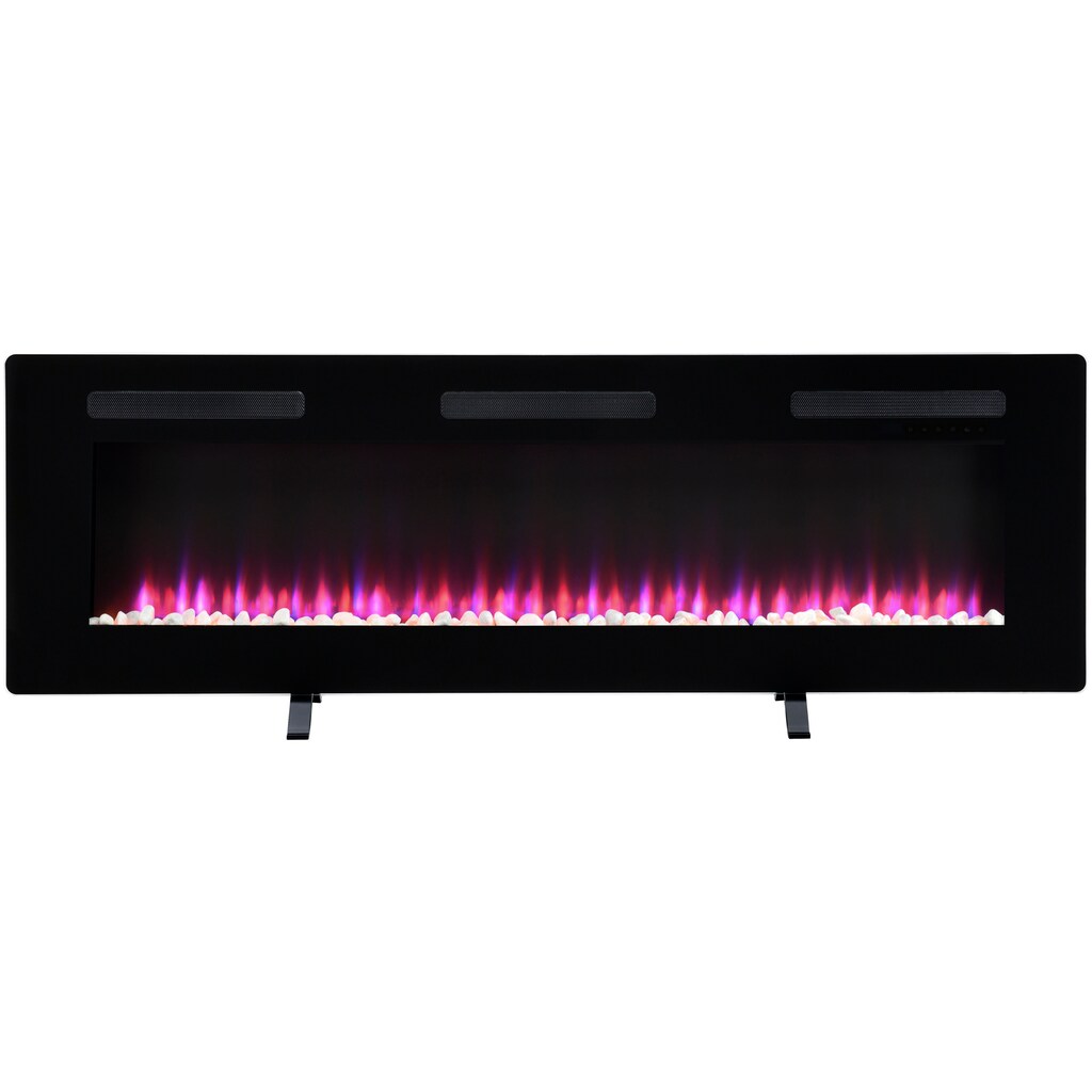 Dimplex Elektrokamin »Sierra 60"«, schwarz,mit Heizung, Fernbedienung, App, Optiflame® Flammeneffekt