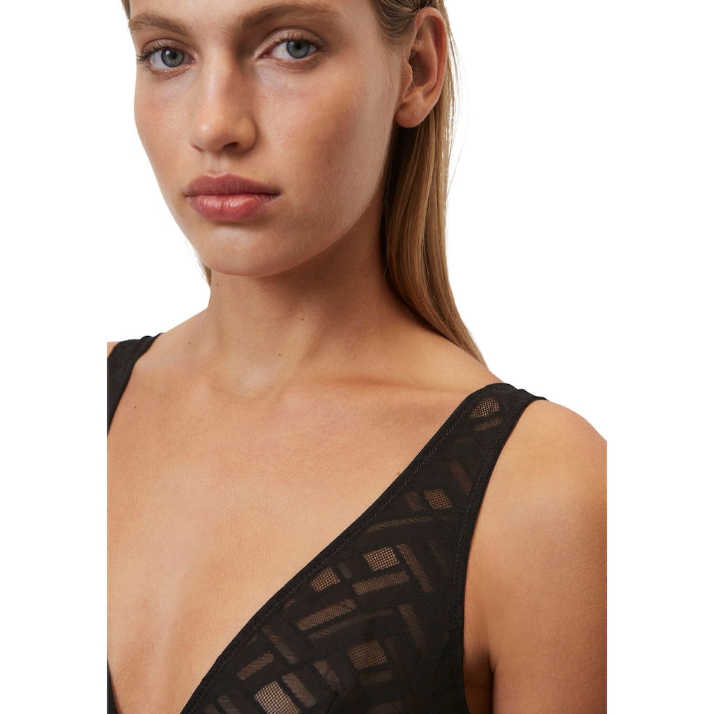 Marc O'Polo Triangel-BH »Graphic Lace«