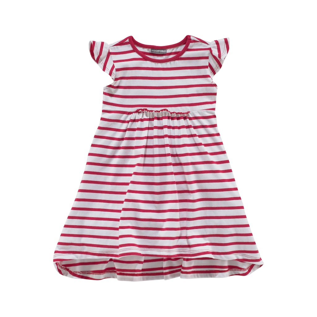 KIDSWORLD Jerseykleid »für kleine Mädchen«, (Packung, 2 tlg.)