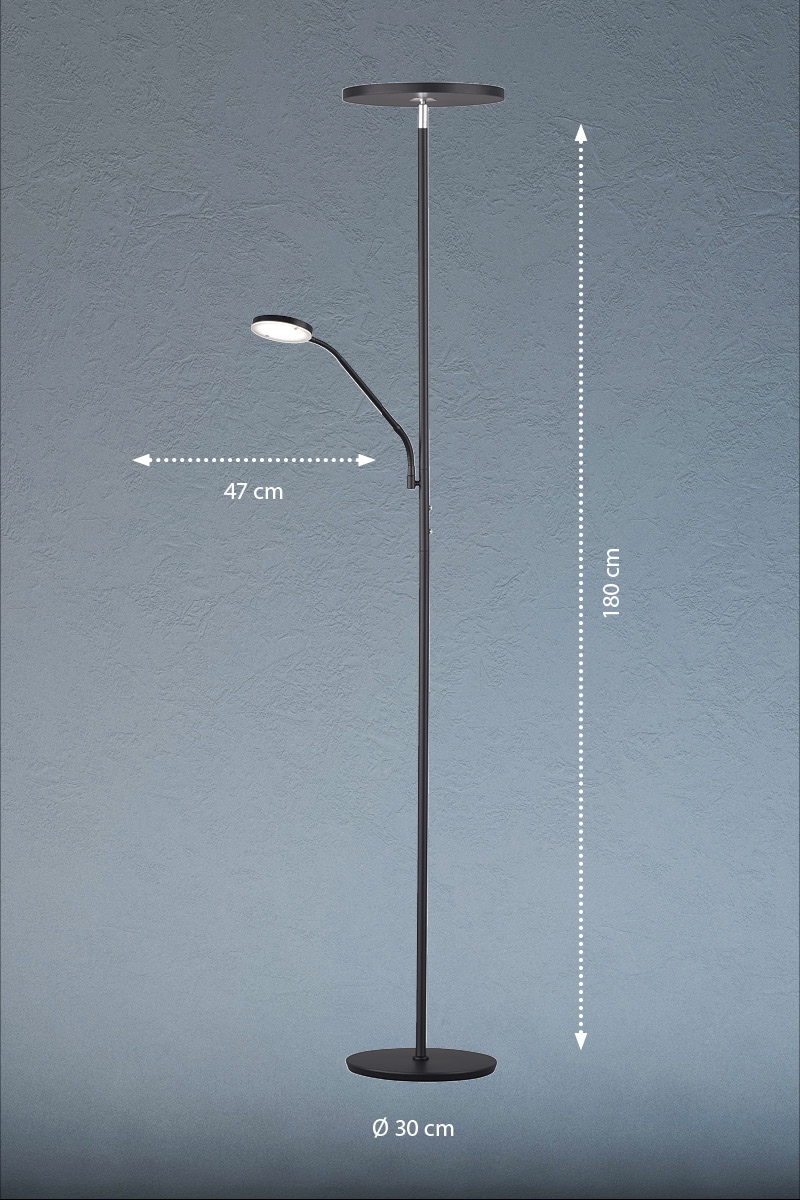 easy! BY FHL LED Stehlampe »Fabi«, 2 flammig, Leuchtmittel LED-Modul | LED fest integriert, Dimmbar, CCT Steuerung