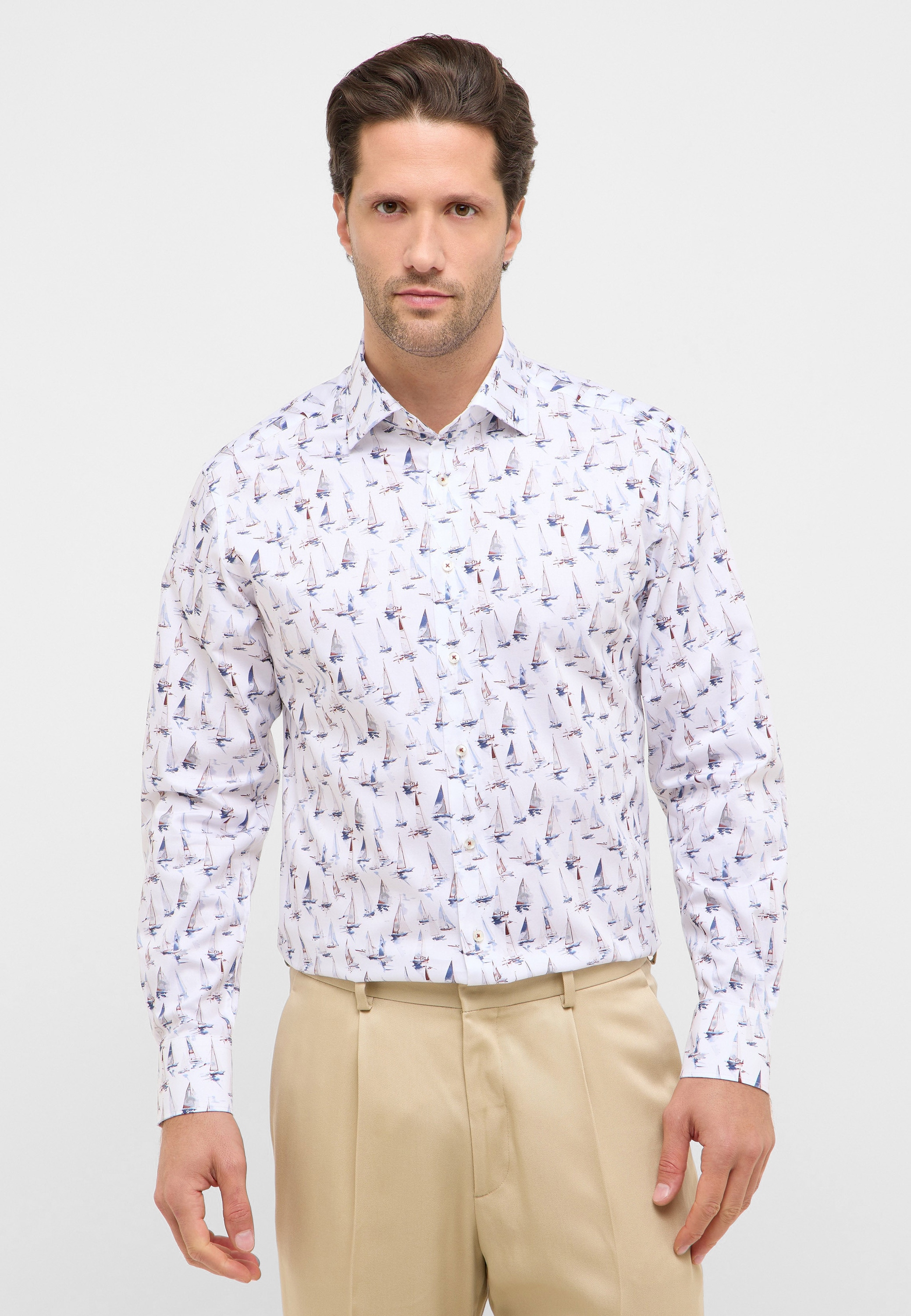 Eterna Langarmhemd "MODERN FIT" NON IRON (bügelfrei) günstig online kaufen