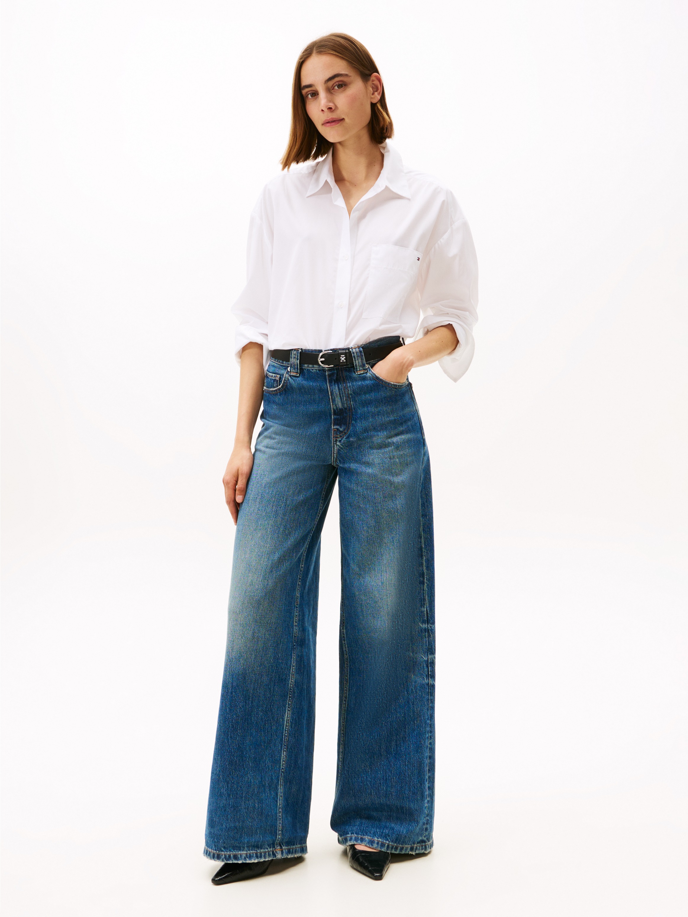 Thumbnail - Tommy Hilfiger Hemdbluse "NEW POPLIN EASY SHIRT"