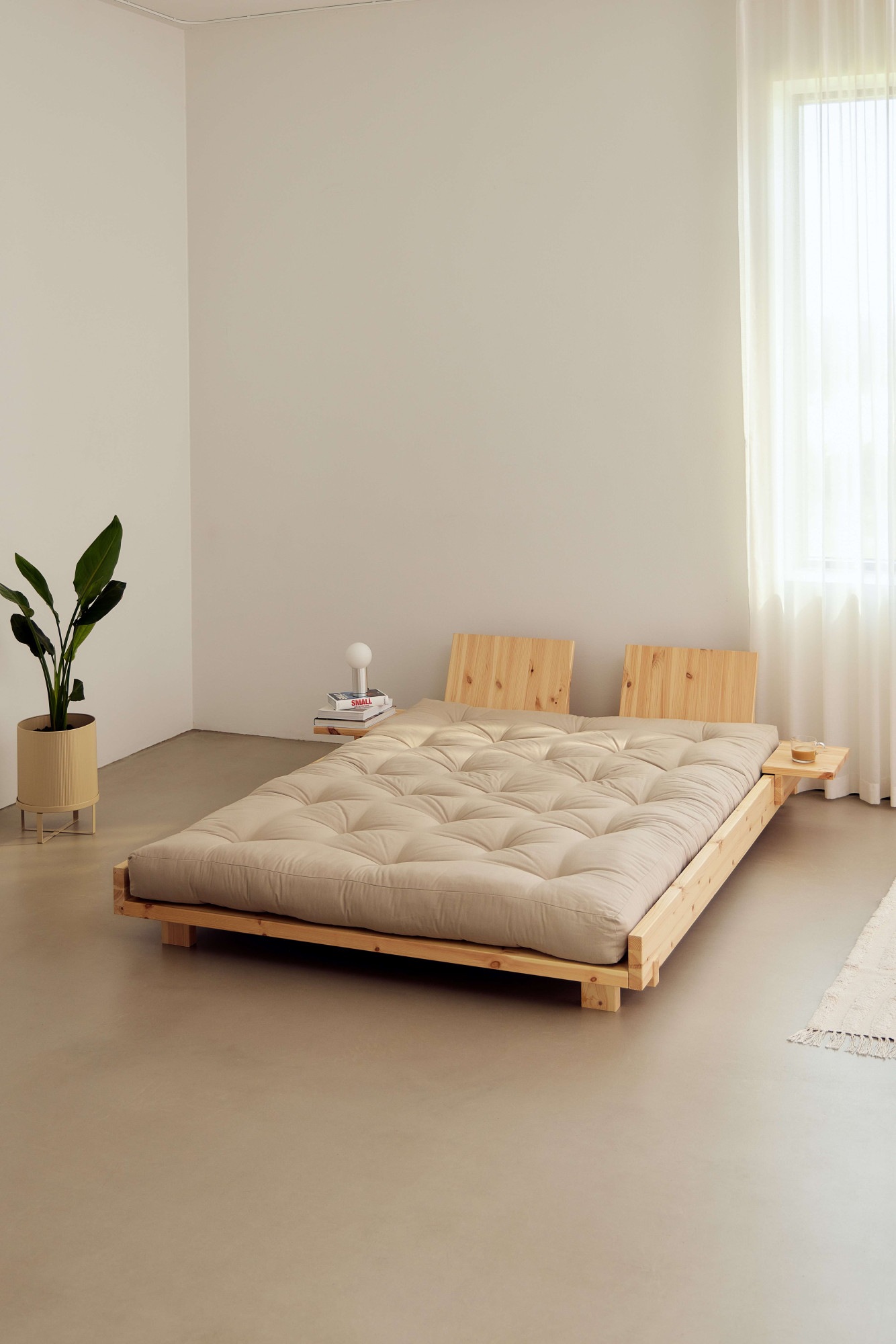 Karup Design Bettgestell "Social Bed, ohne Matratze, FSC-zertifiziertes Mas günstig online kaufen