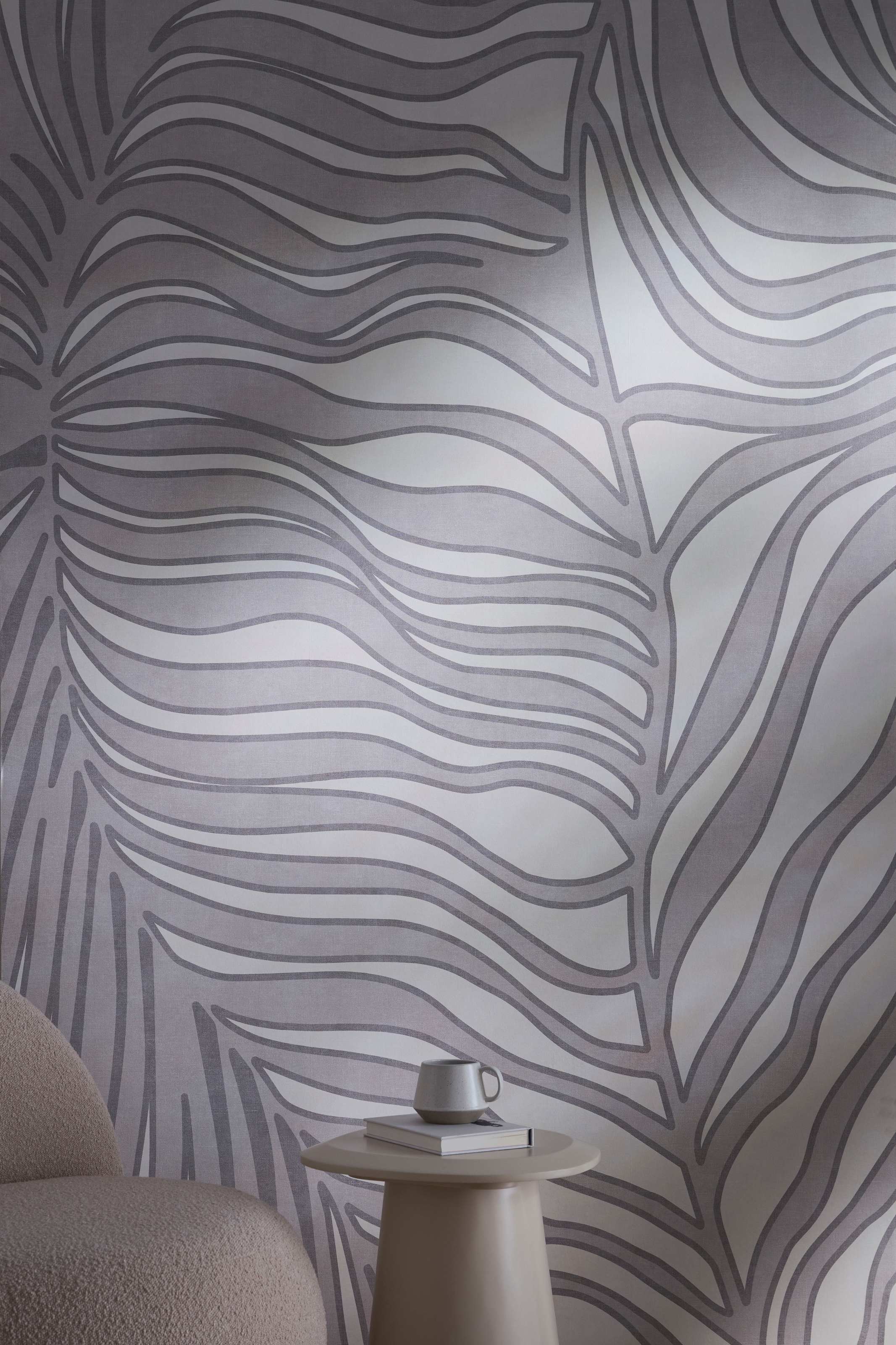 s.Oliver Vliestapete »Dschungel-Tapete - Vliestapete Palmenblatt« matt strukturiert moderne Natur-Design Wandtapete Schlafzimmer Küche Wohnzimmer