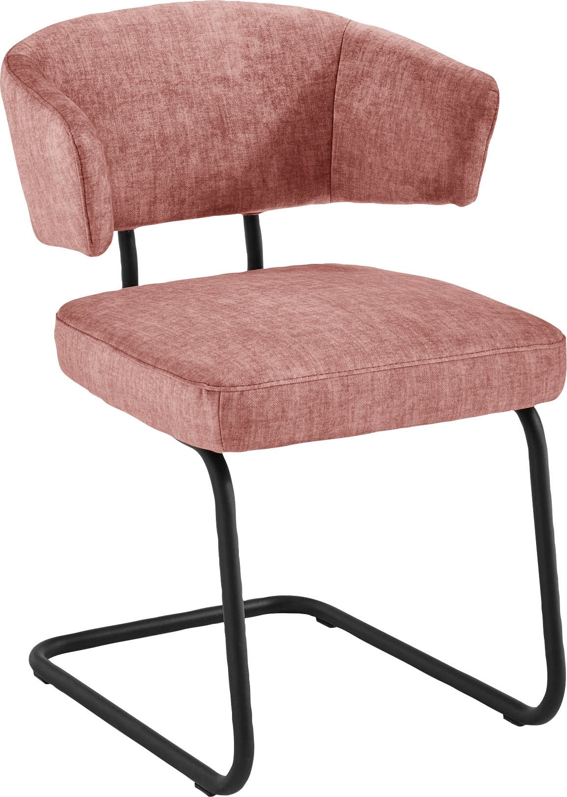 K+W Komfort & Wohnen Freischwinger "Mikkado Tube" () 1 Stk.abgerundeter Rüc günstig online kaufen