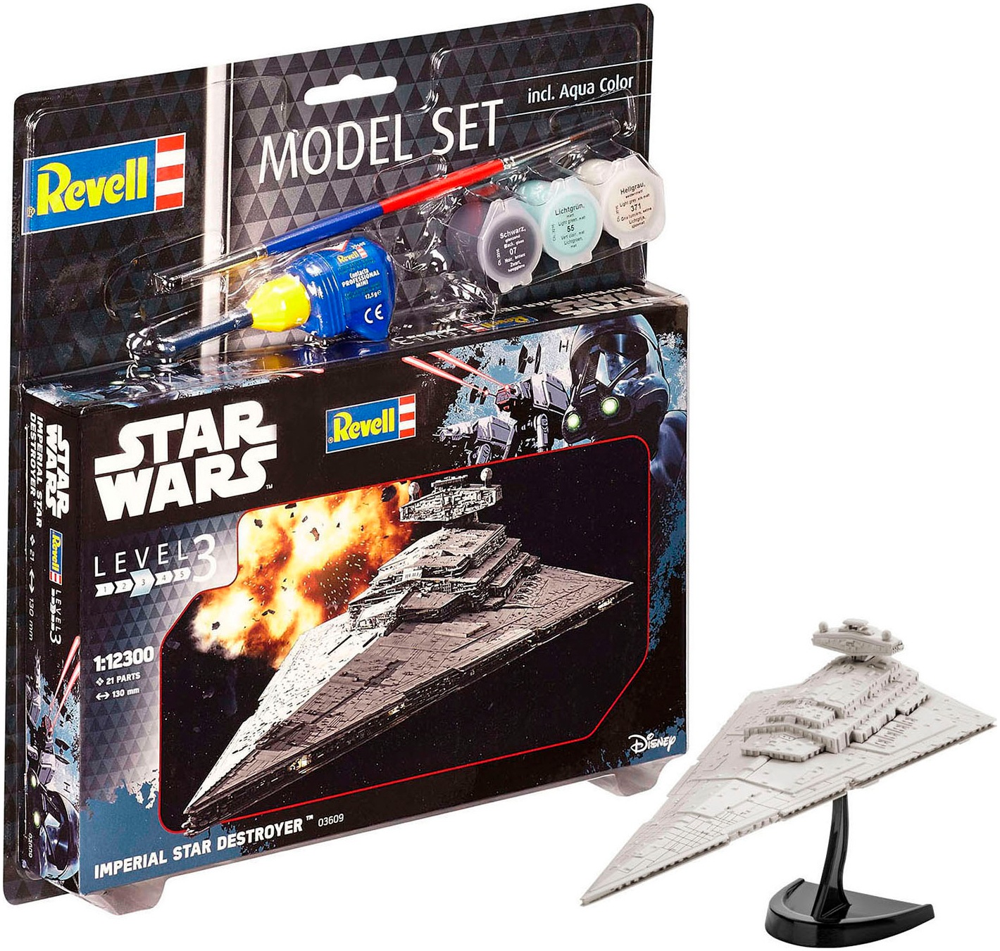 Revell® Modellbausatz »Imperial Star Destroyer, Star Wars«, 1:12, Made in Germany