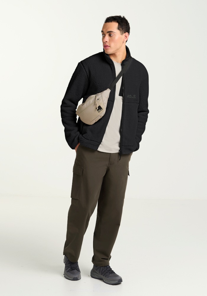 Jack Wolfskin Fleecejacke »STONE LITE JKT M« wind- und wasserabweisend, atmungsaktiv, aus Polyester