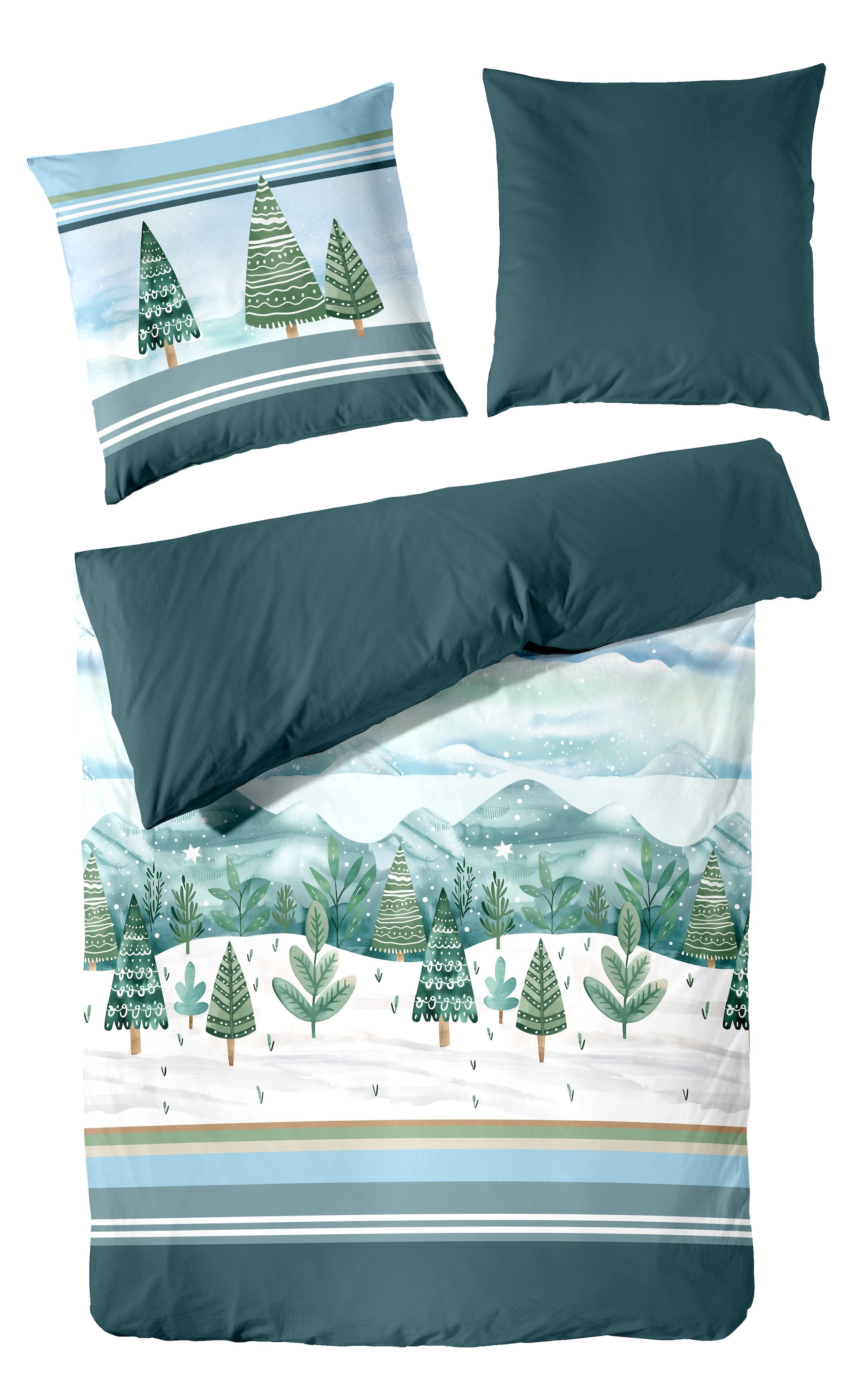 Primera Bettwäsche »Winter« 2 100 % Baumwolle Standard 100 nach Öko-Tex