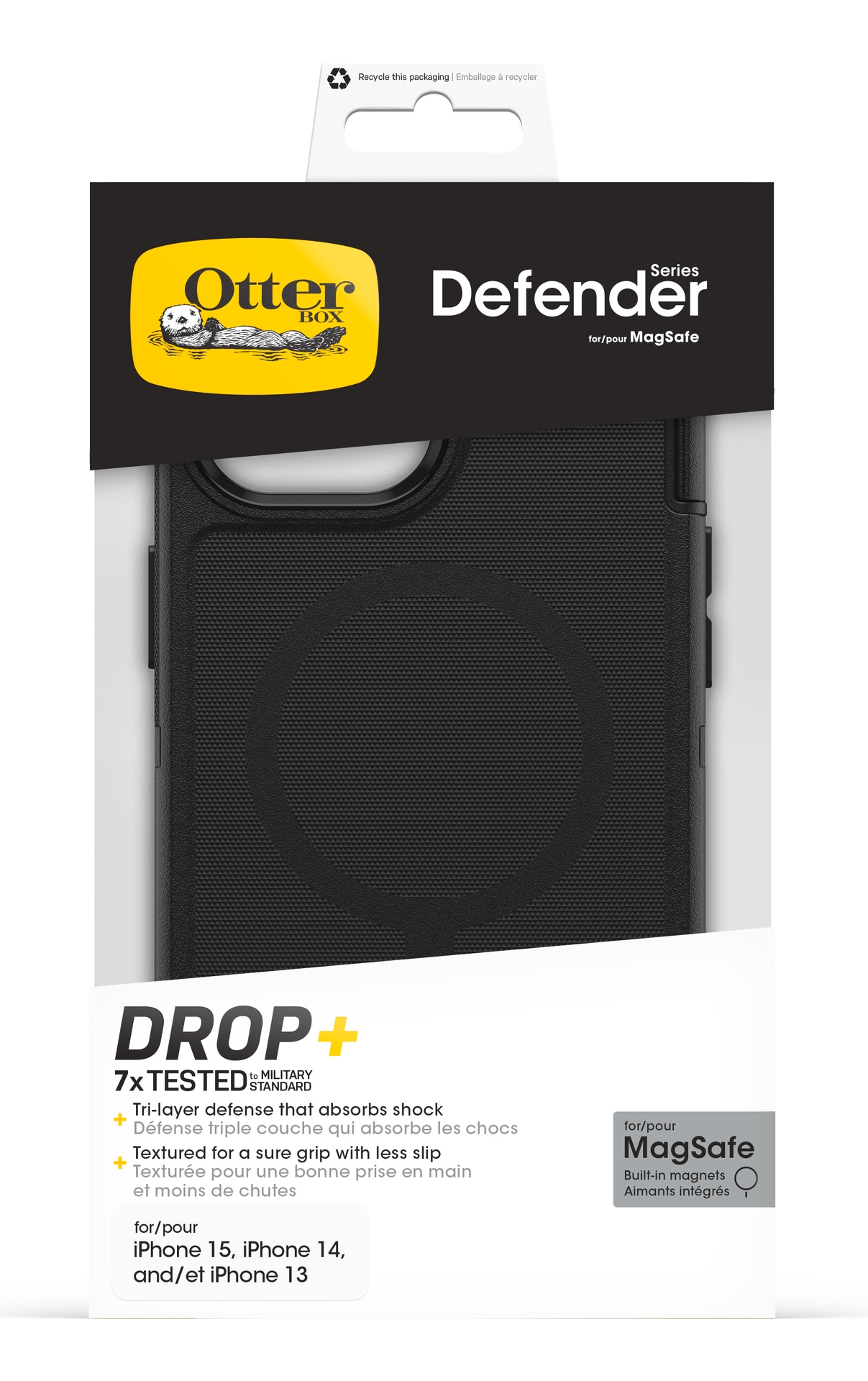 Otterbox Handyhülle »Defender MagSafe«, Backcover, Schutzhülle, Handyschutzhülle, Case, Schutzcase, stoßfest