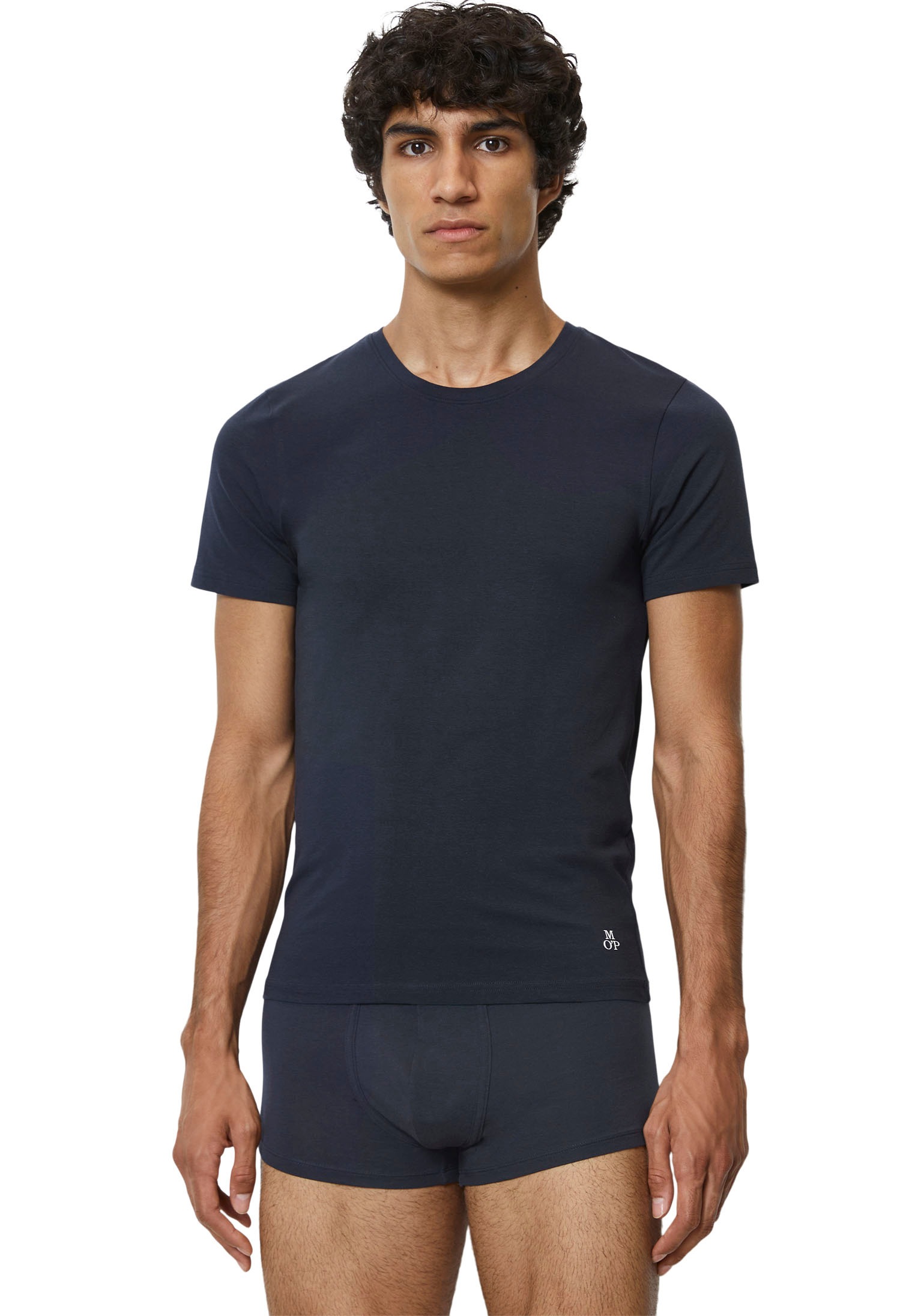 Marc OPolo T-Shirt "Essentials", (2er Pack), mit dezentem Markenlogo günstig online kaufen
