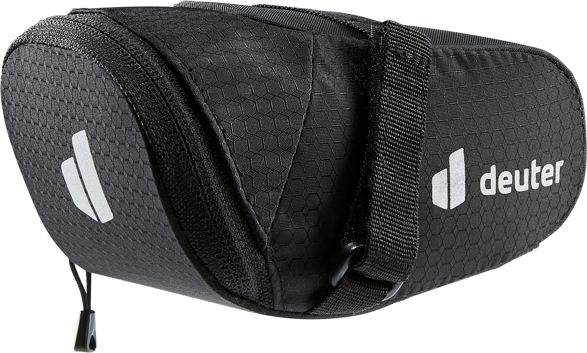 "Fahrradtasche DEUTER ""BIKE BAG 0.5 L"", schwarz, Taschen, B/H/T: 9cm x 8cm x 15cm, Kunstfaser, mit Reißverschlussfach, 0,5 l Volumen, 50 g Gewicht