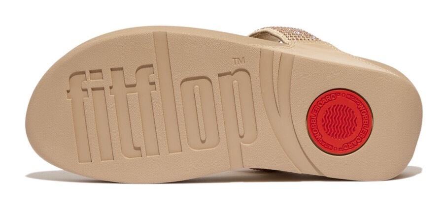 Fitflop Dianette "LULU CRYSTAL EMBELLISHED TOE-POST SANDALS - HOTFIX" Keila günstig online kaufen