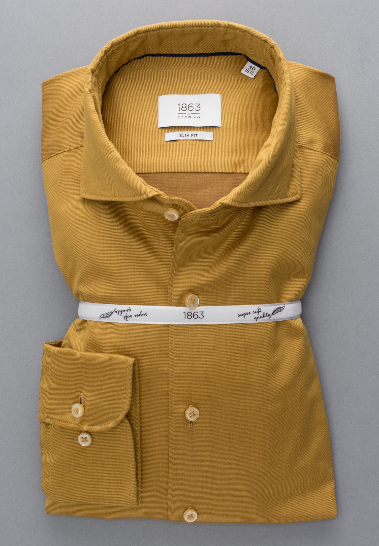 Eterna Langarmhemd »SLIM FIT«, EASY IRON (bügelleicht)